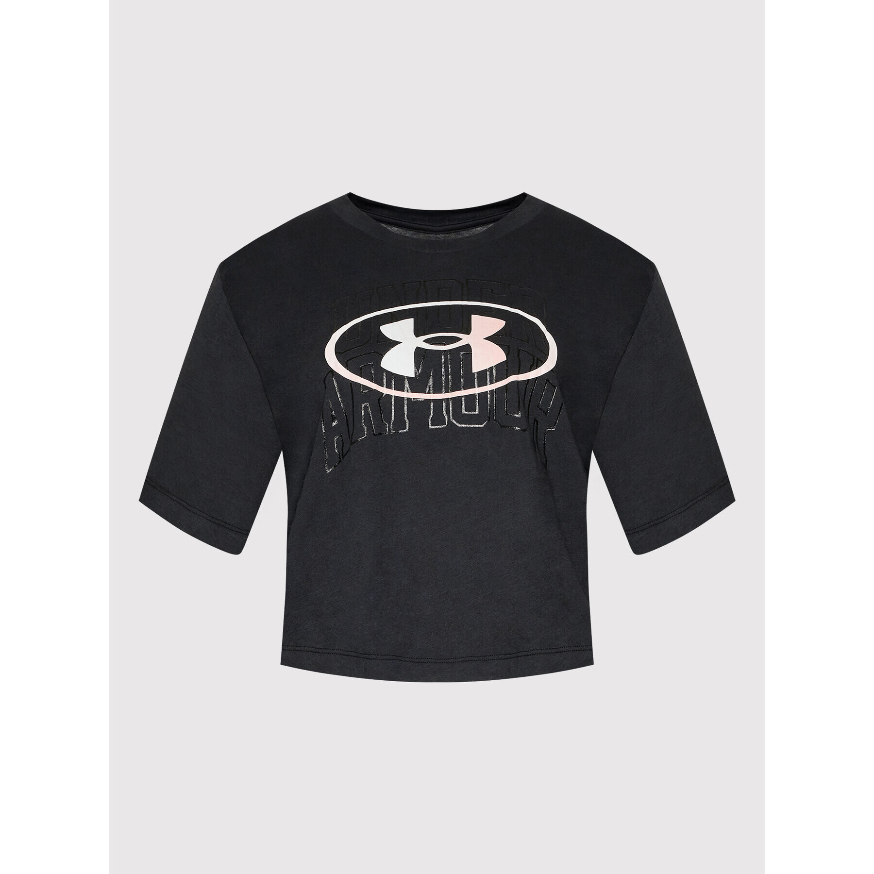 Under Armour T-Shirt Live Novelty 1369881 Černá Loose Fit - Pepit.cz