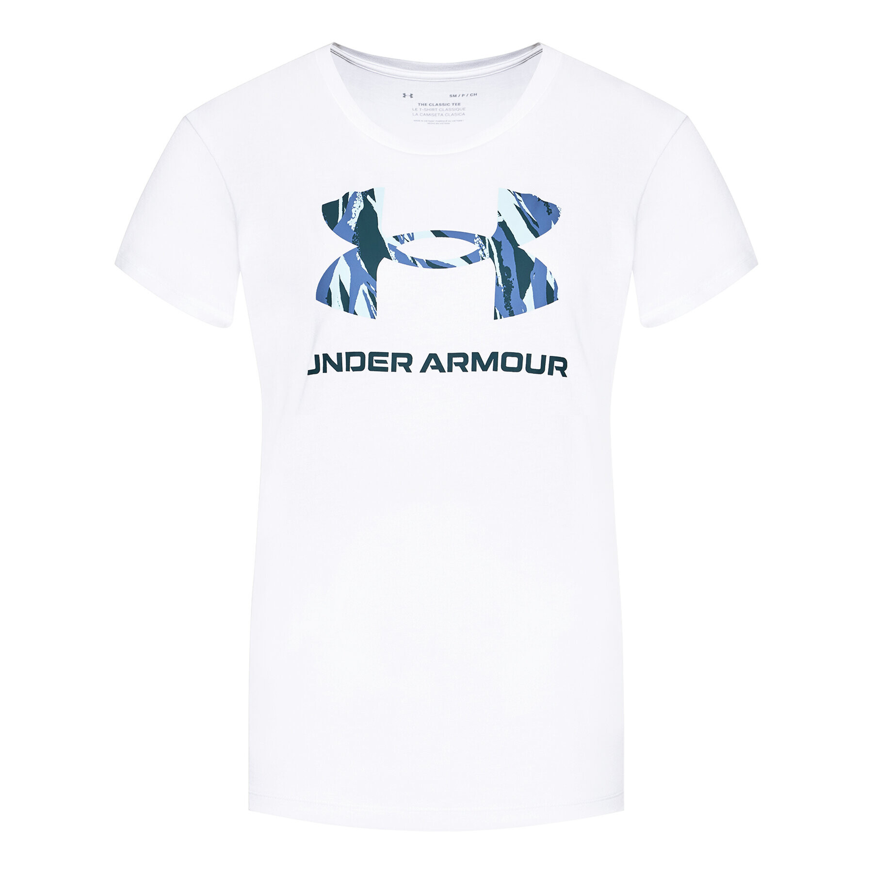 Under Armour T-Shirt Live Sportstyle Graphic 1356305 Bílá Regular Fit - Pepit.cz