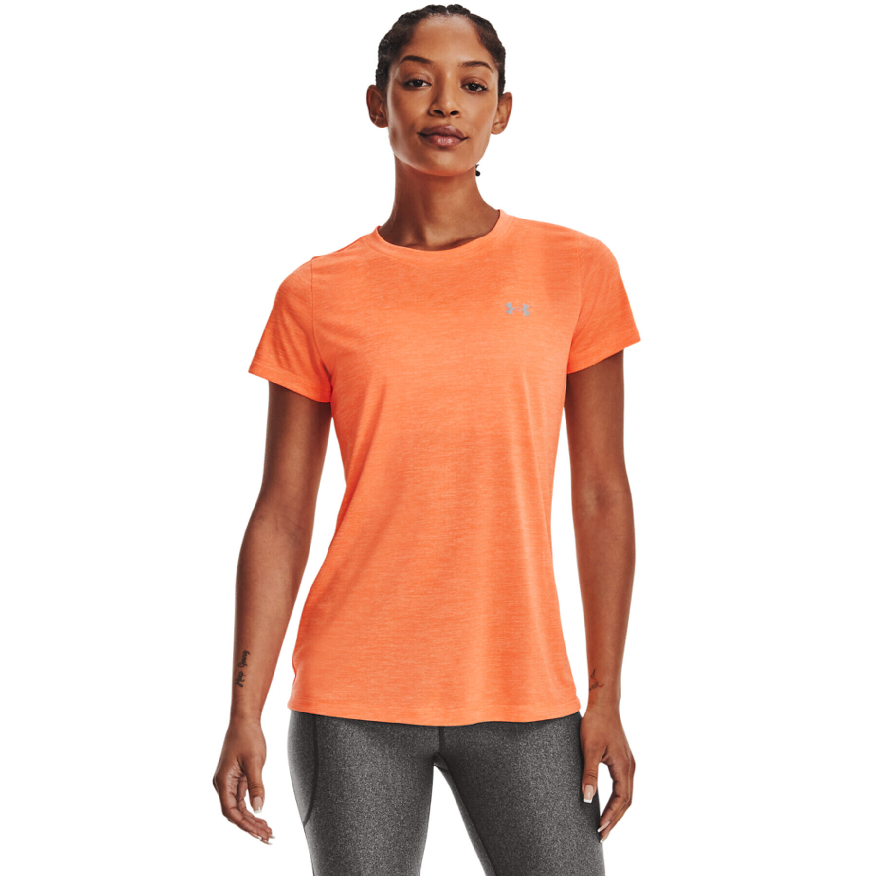 Under Armour T-Shirt Tech SSC - Twist 1277206 Oranžová Regular Fit - Pepit.cz