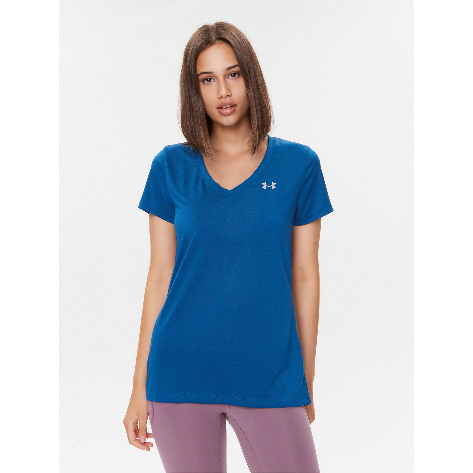 Under Armour T-Shirt Tech Ssv - Solid 1255839 Modrá Loose Fit - Pepit.cz