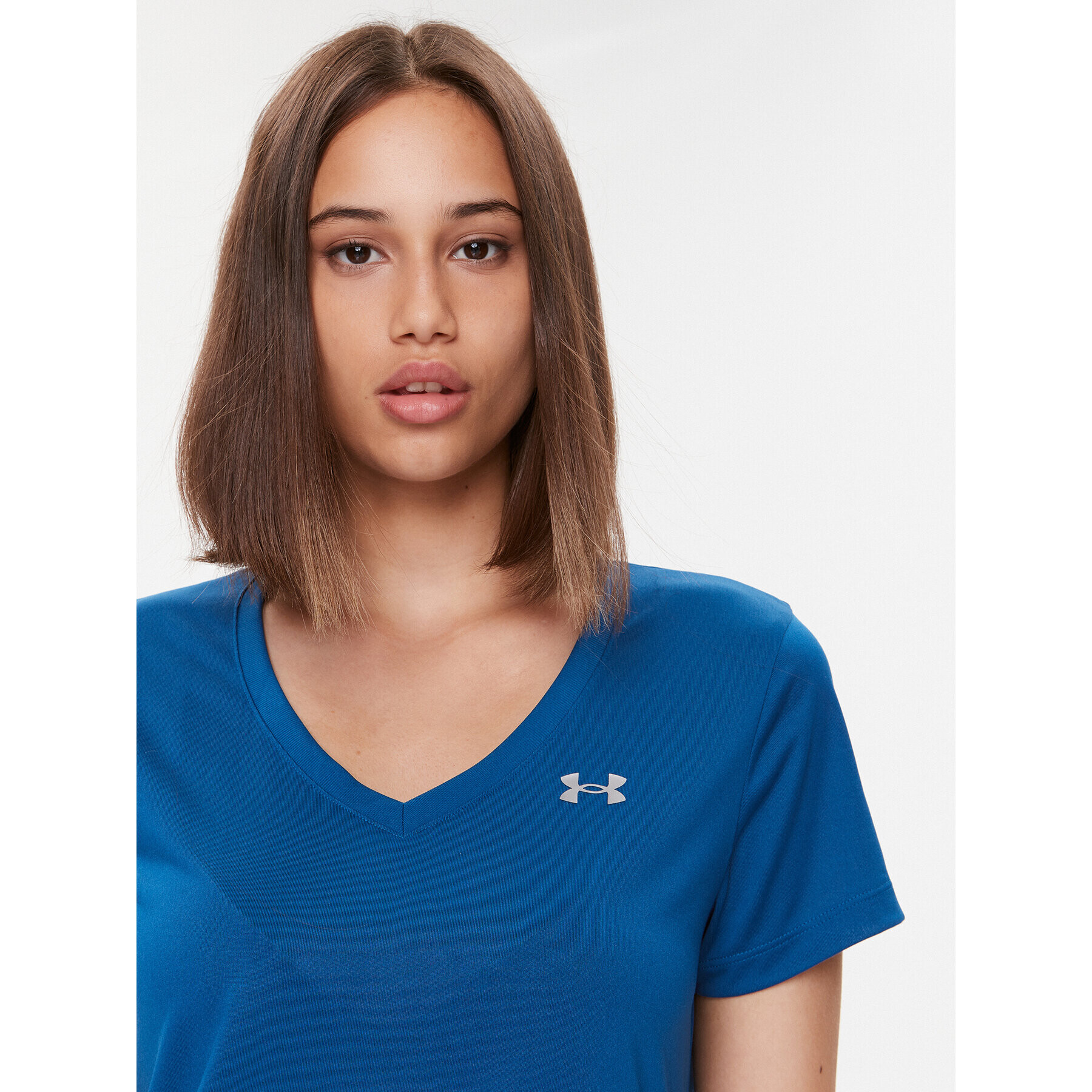 Under Armour T-Shirt Tech Ssv - Solid 1255839 Modrá Loose Fit - Pepit.cz