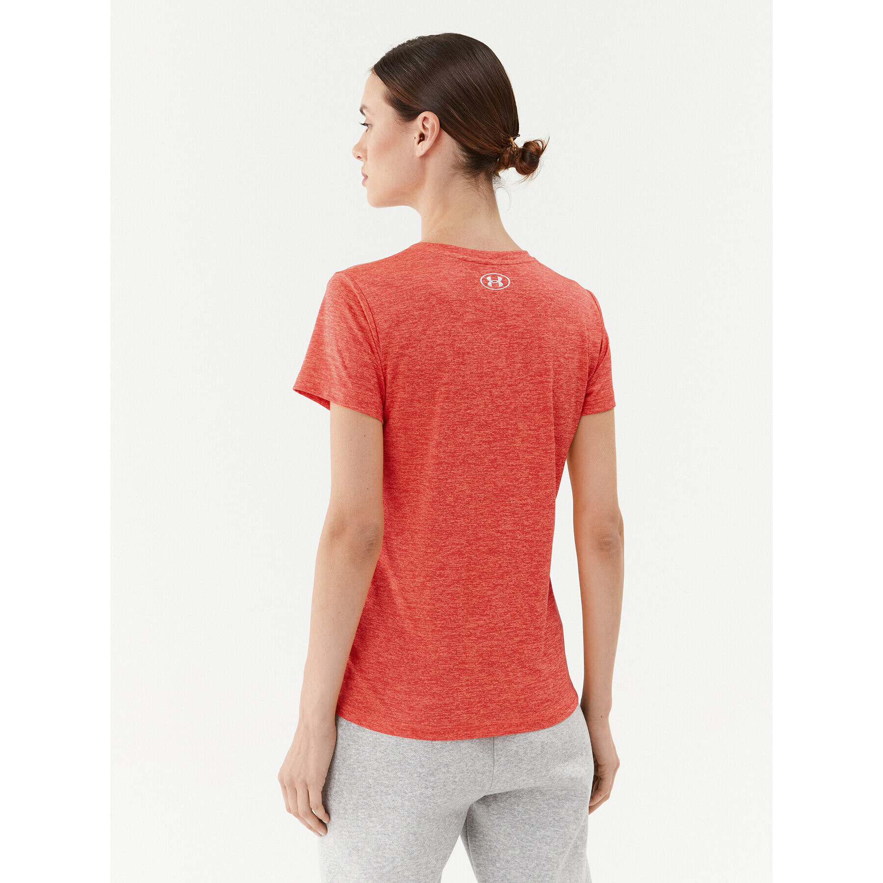 Under Armour T-Shirt Tech Ssv - Twist 1258568 Červená Loose Fit - Pepit.cz