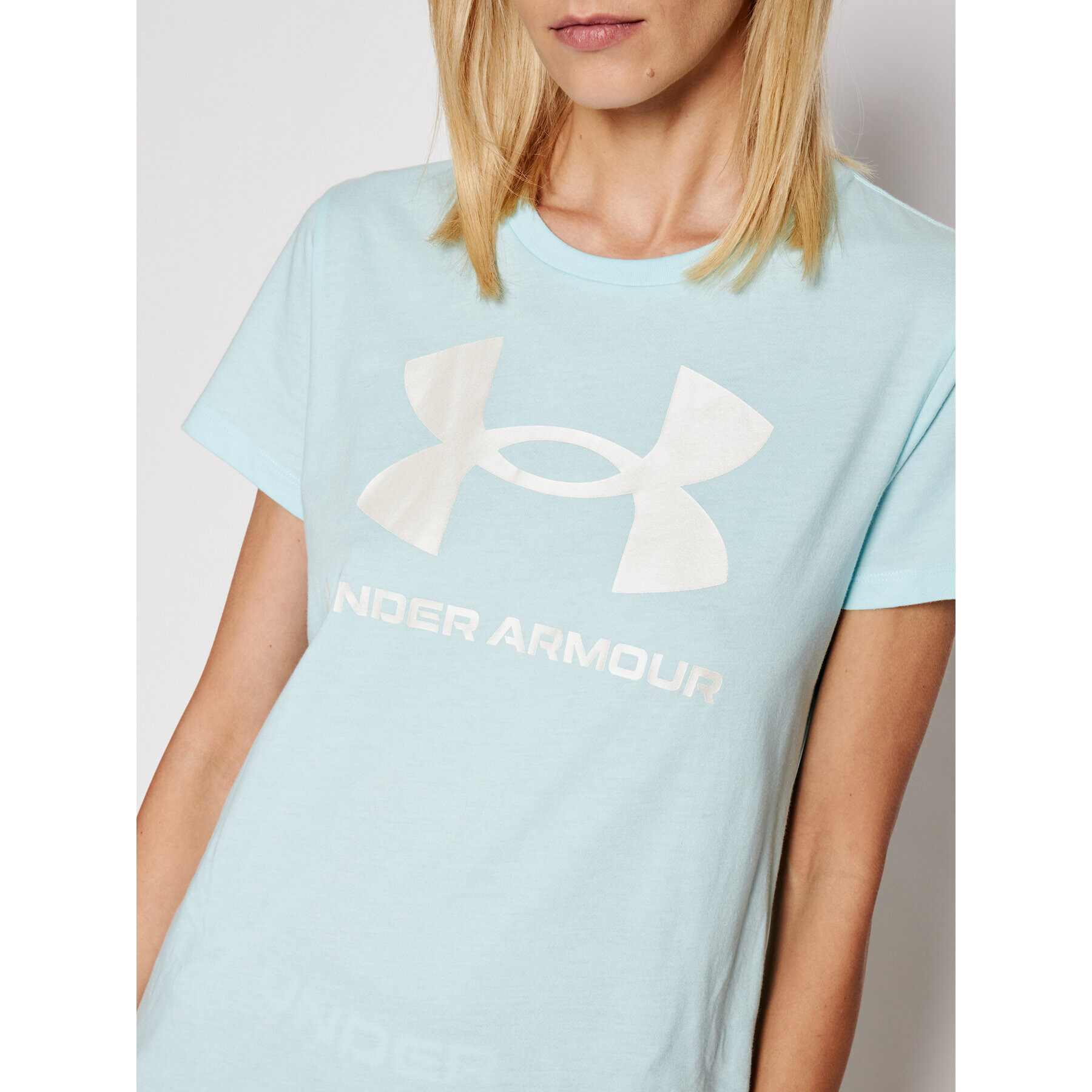 Under Armour T-Shirt UA Sportstyle Graphic 1356305 Modrá Regular Fit - Pepit.cz