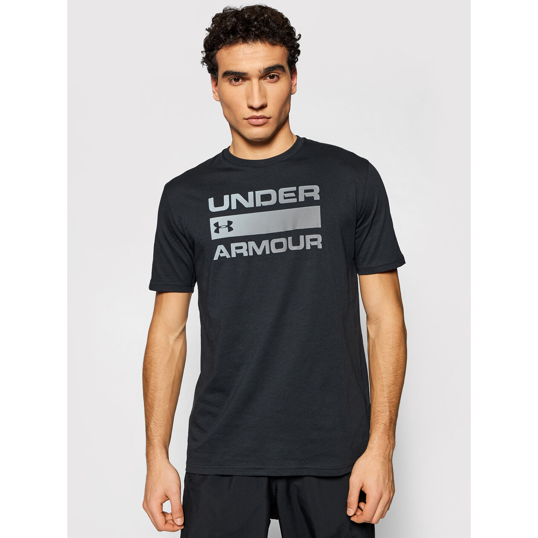 Under Armour T-Shirt Ua Team Issue Wordmark 1329582 Černá Loose Fit - Pepit.cz