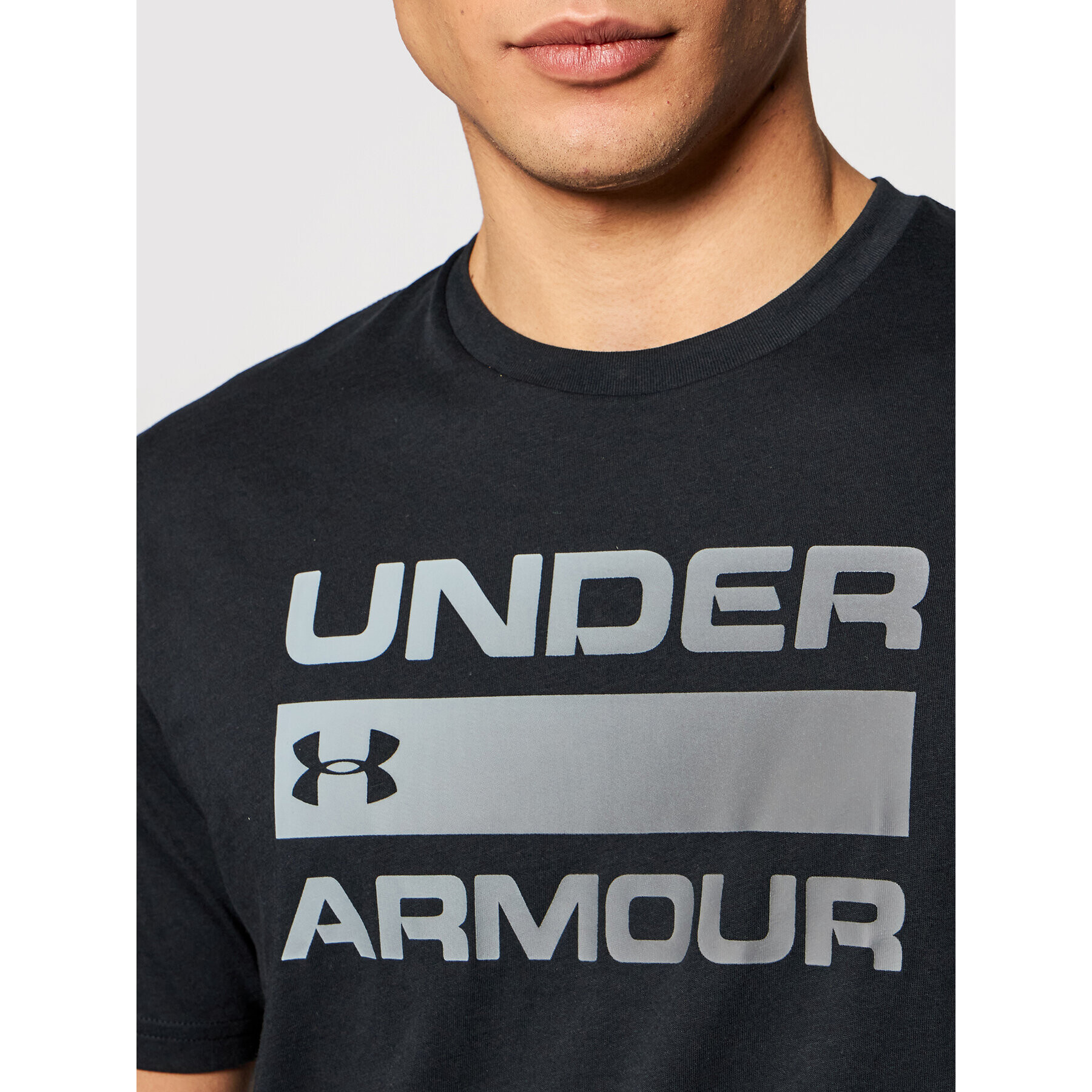 Under Armour T-Shirt Ua Team Issue Wordmark 1329582 Černá Loose Fit - Pepit.cz