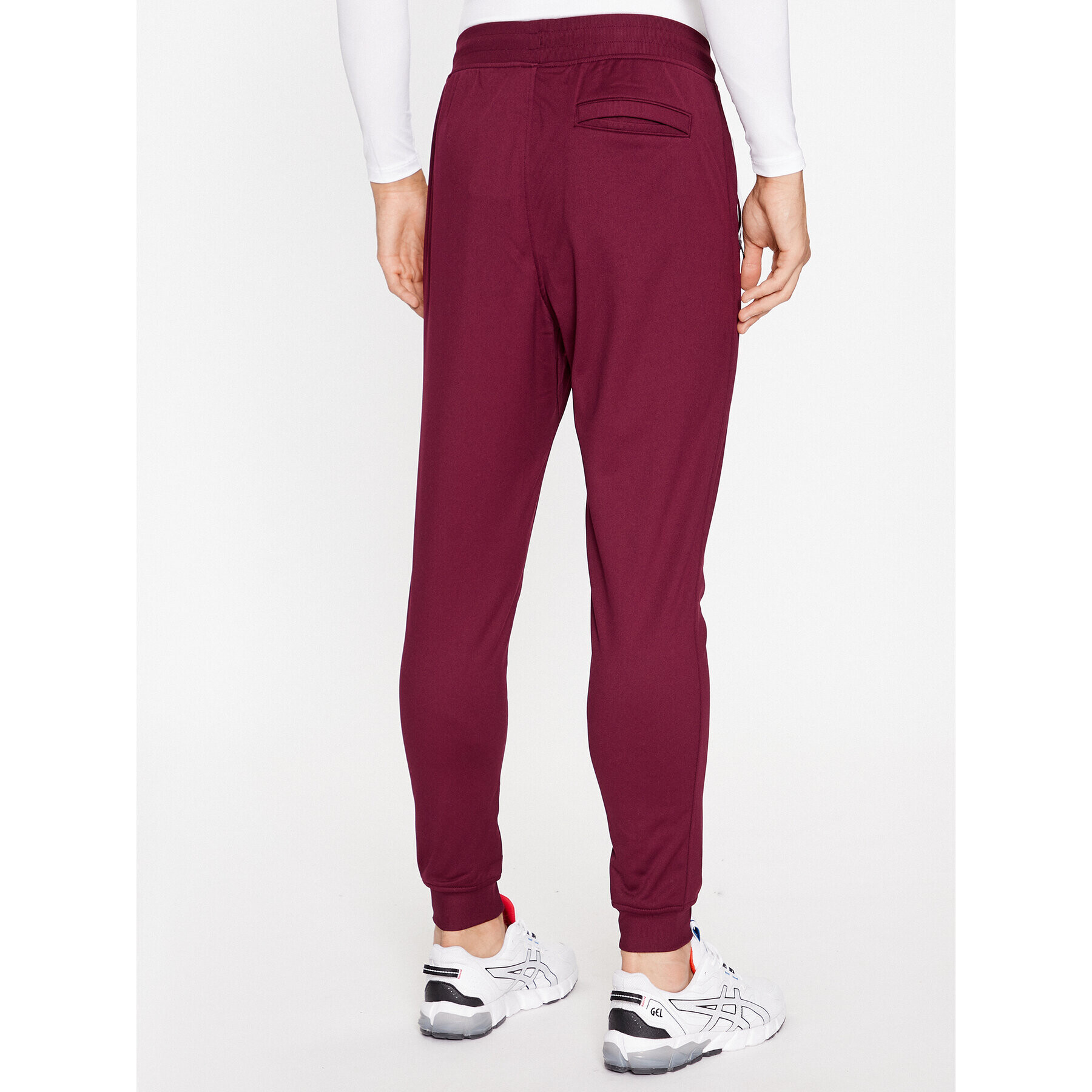 Under Armour Teplákové kalhoty Sportstyle Tricot Jogger 1290261 Bordó Loose Fit - Pepit.cz