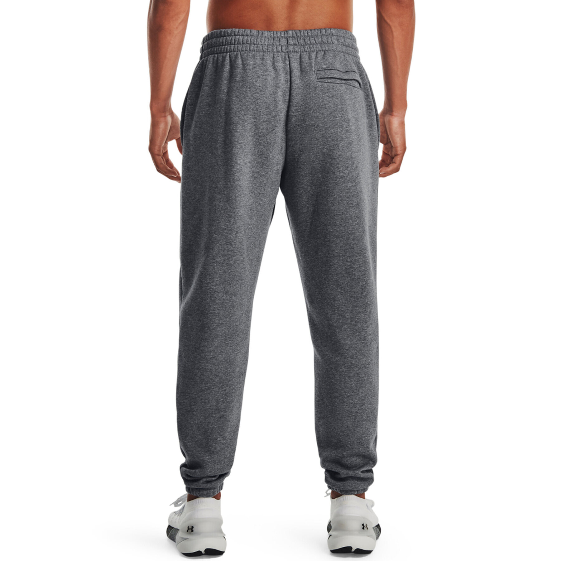 Under Armour Teplákové kalhoty UA Essential Fleece Jogger 1373882 Šedá Regular Fit - Pepit.cz