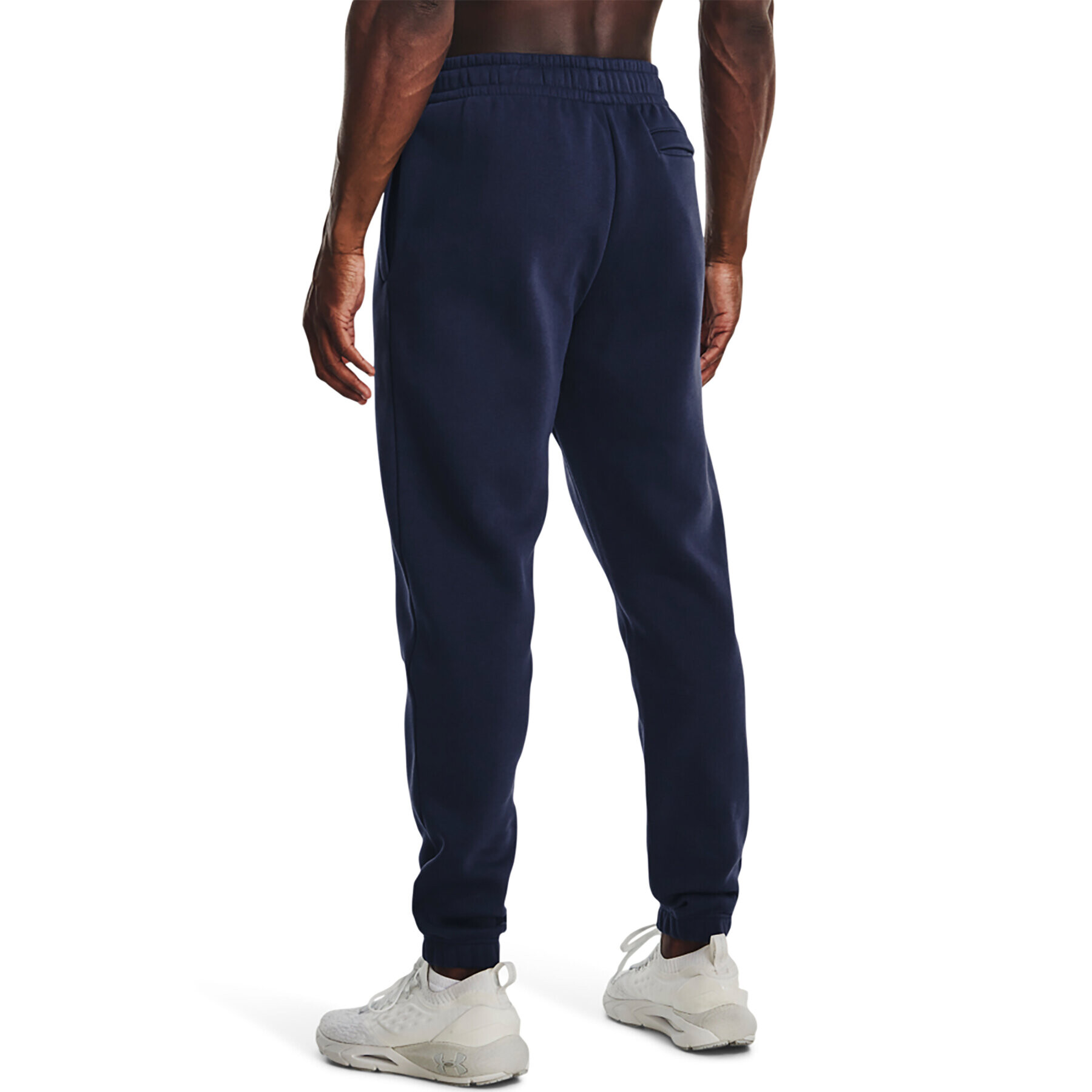 Under Armour Teplákové kalhoty UA Essential Fleece Jogger 1373882 Tmavomodrá Regular Fit - Pepit.cz