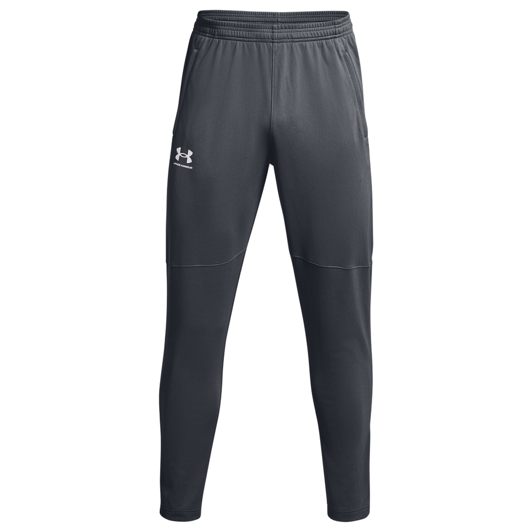 Under Armour Teplákové kalhoty Ua Pique Track 1366203 Šedá Regular Fit - Pepit.cz