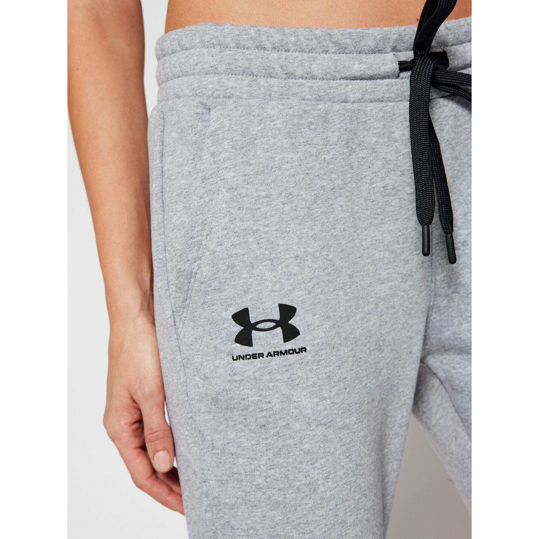 Under Armour Teplákové kalhoty Ua Rival 1356416 Šedá Loose Fit - Pepit.cz