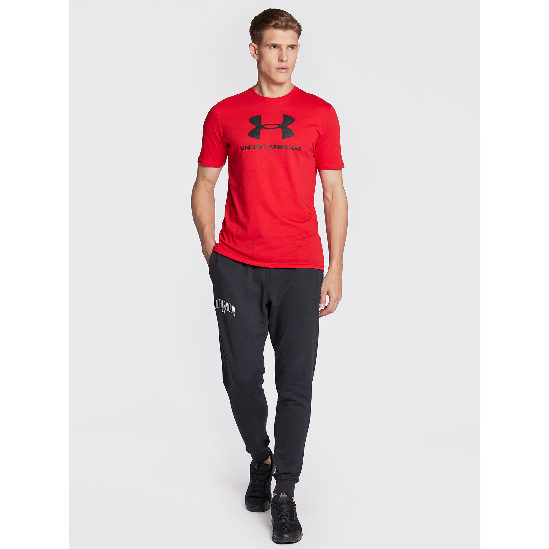 Under Armour Teplákové kalhoty Ua Rival 1373374 Černá Loose Fit - Pepit.cz