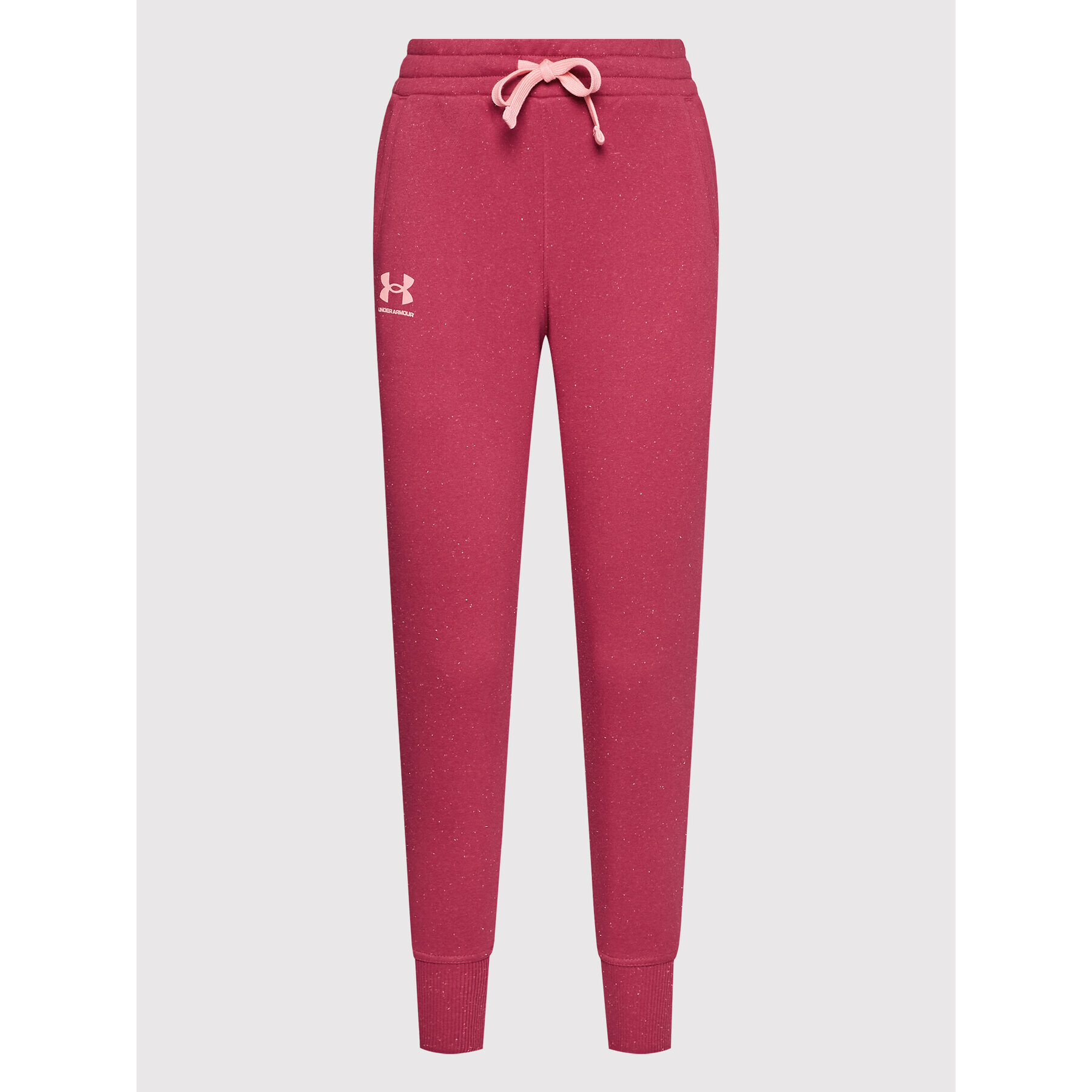 Under Armour Teplákové kalhoty Ua Rival Fleece 1356416 Růžová Regular Fit - Pepit.cz