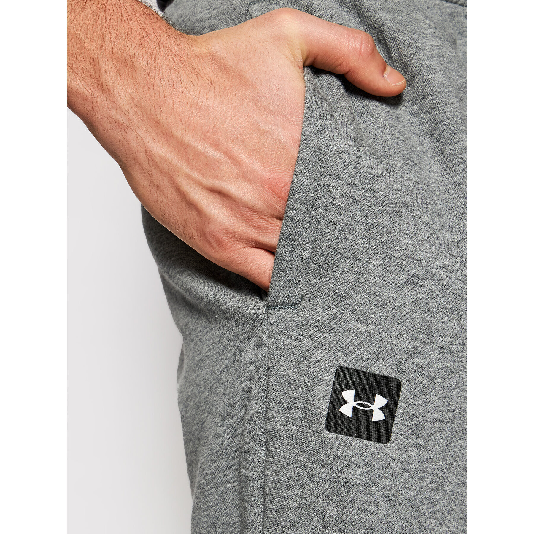 Under Armour Teplákové kalhoty Ua Rival Fleece 1357128 Šedá Loose Fit - Pepit.cz