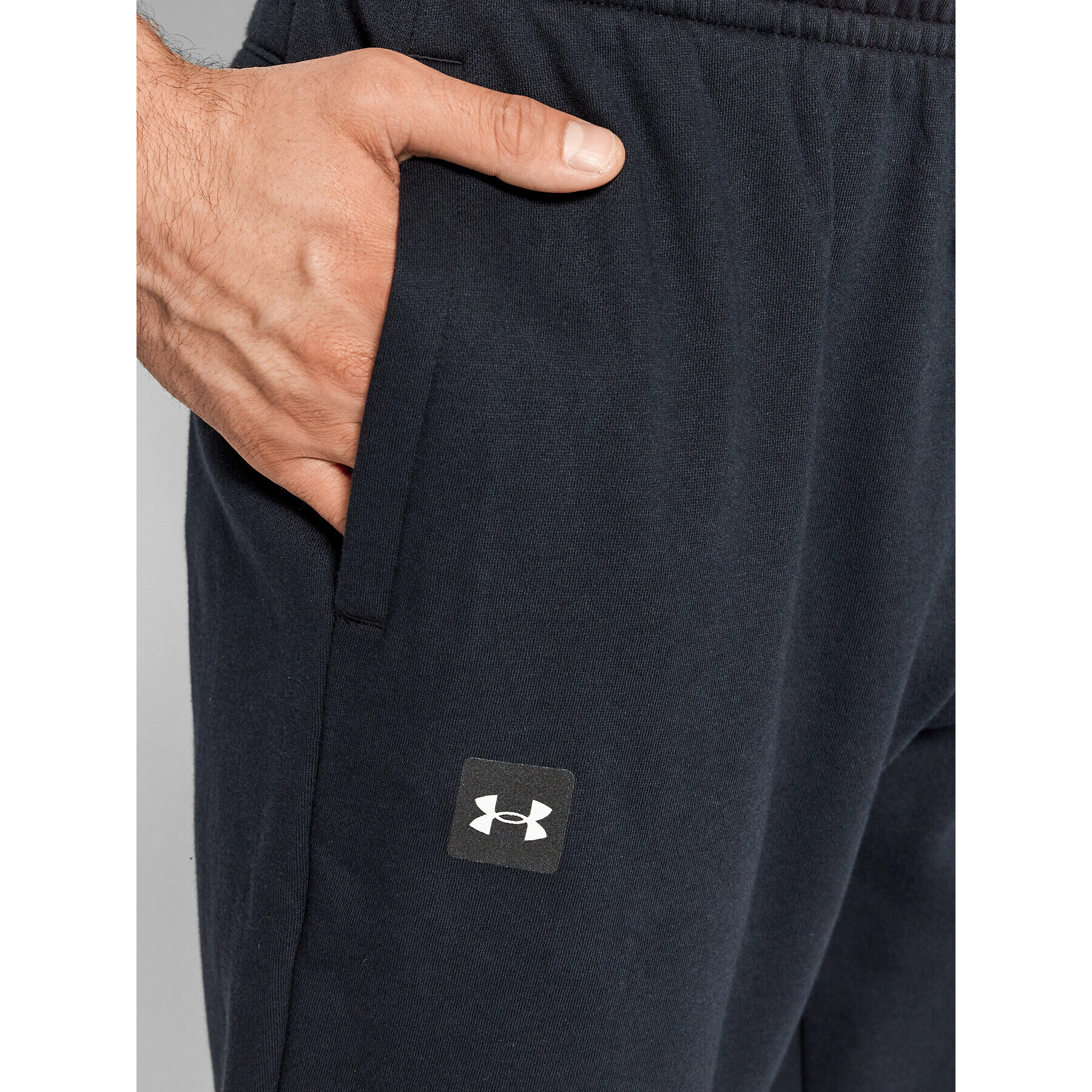 Under Armour Teplákové kalhoty Ua Rival Fleece 1357129 Černá Regular Fit - Pepit.cz