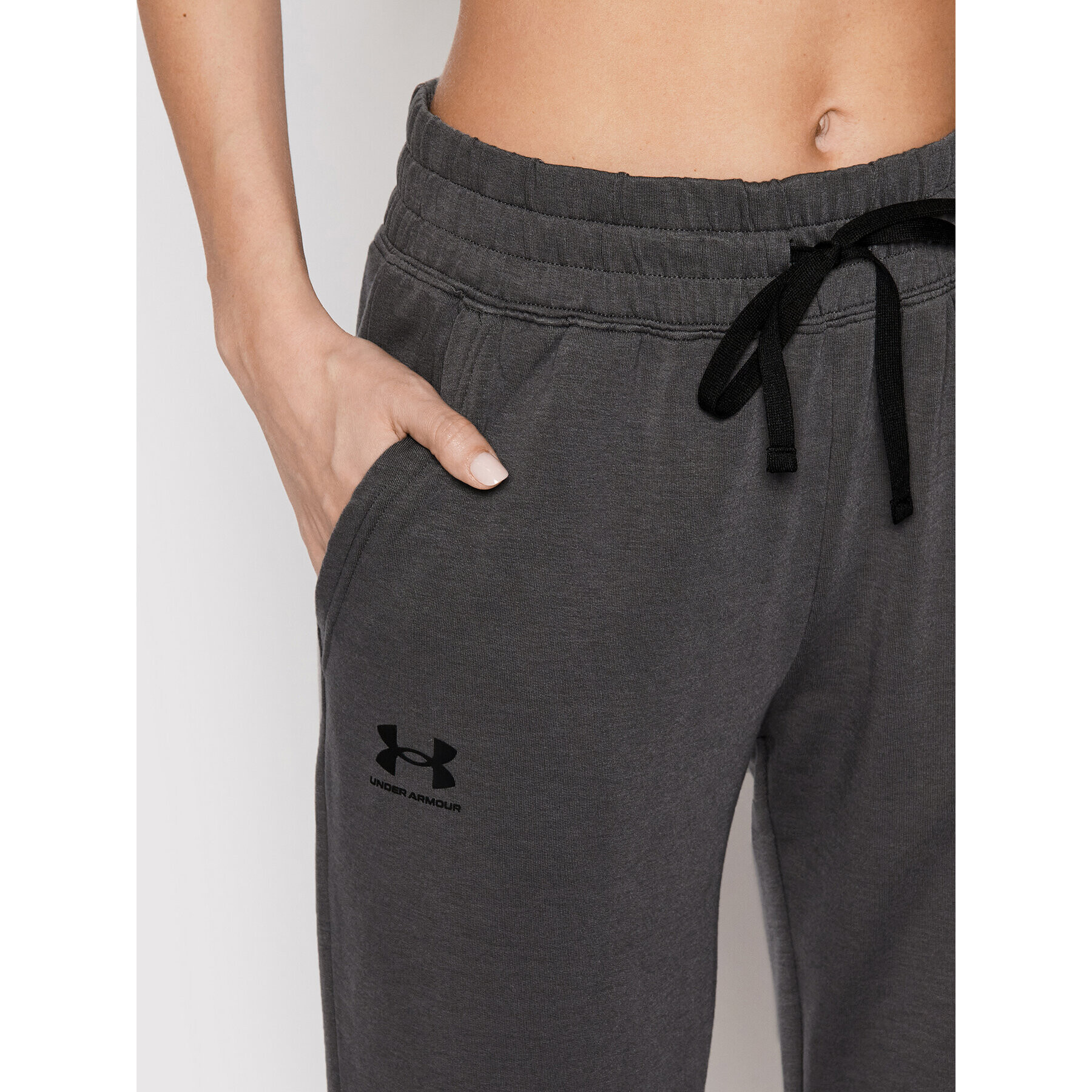 Under Armour Teplákové kalhoty Ua Rival Terry 1369854 Šedá Relaxed Fit - Pepit.cz