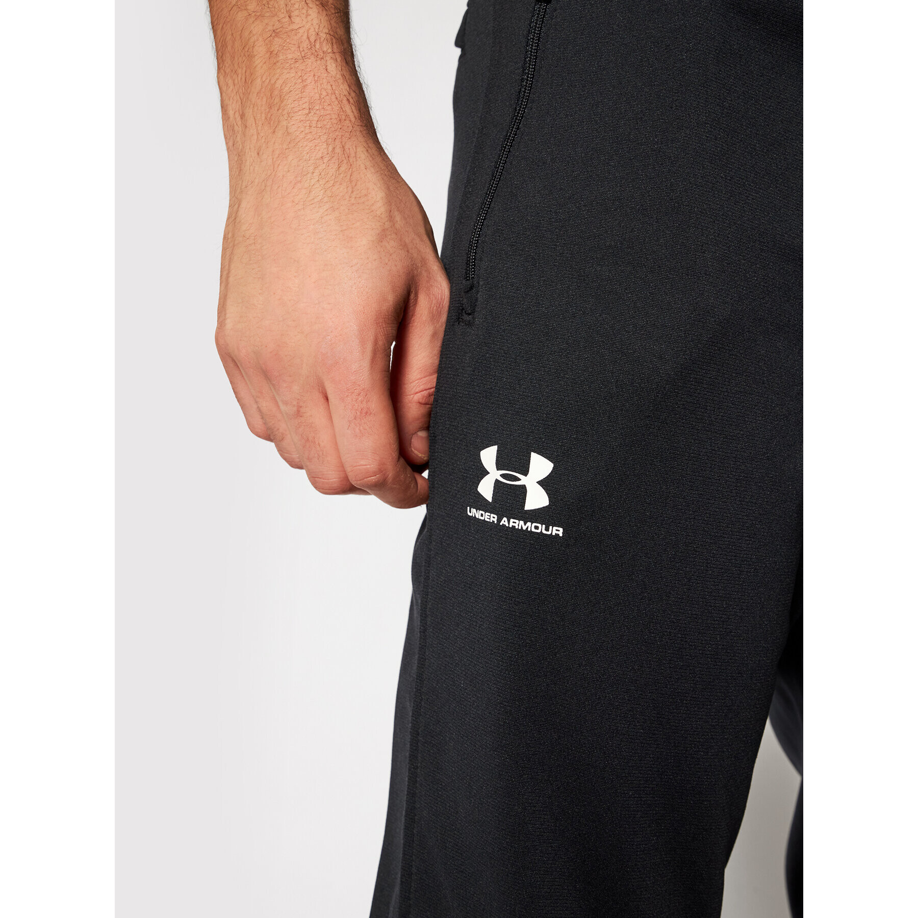 Under Armour Teplákové kalhoty Ua Sportstyle 1290261 Černá Relaxed Fit - Pepit.cz