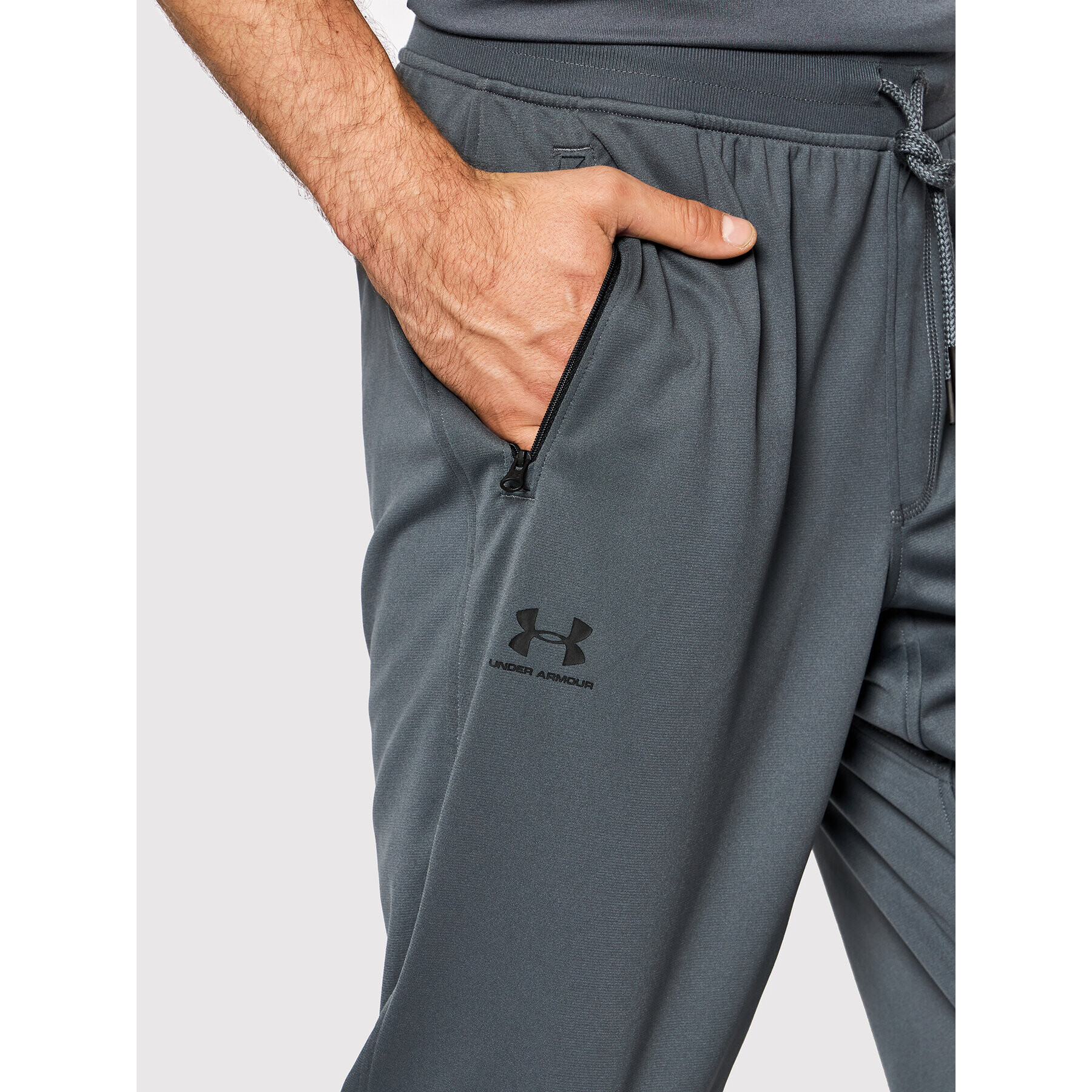 Under Armour Teplákové kalhoty Ua Sportstyle 1290261 Šedá Relaxed Fit - Pepit.cz