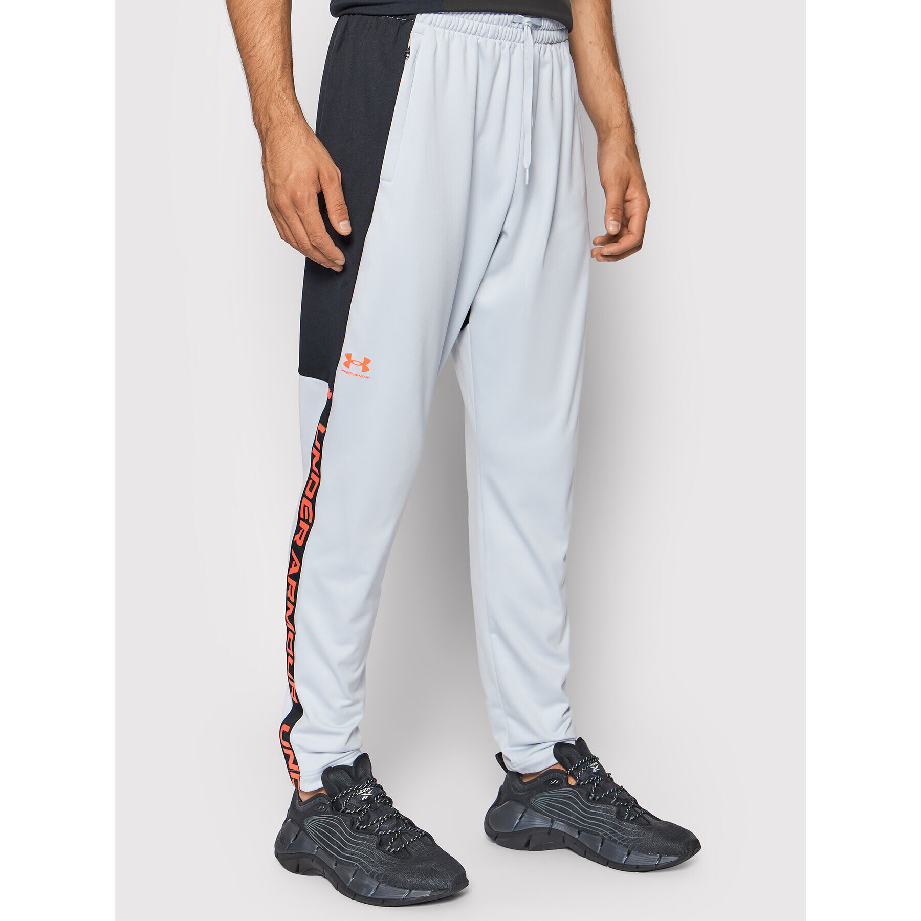 Under Armour Teplákové kalhoty Ua Tricot Track 1366209 Šedá Loose Fit - Pepit.cz