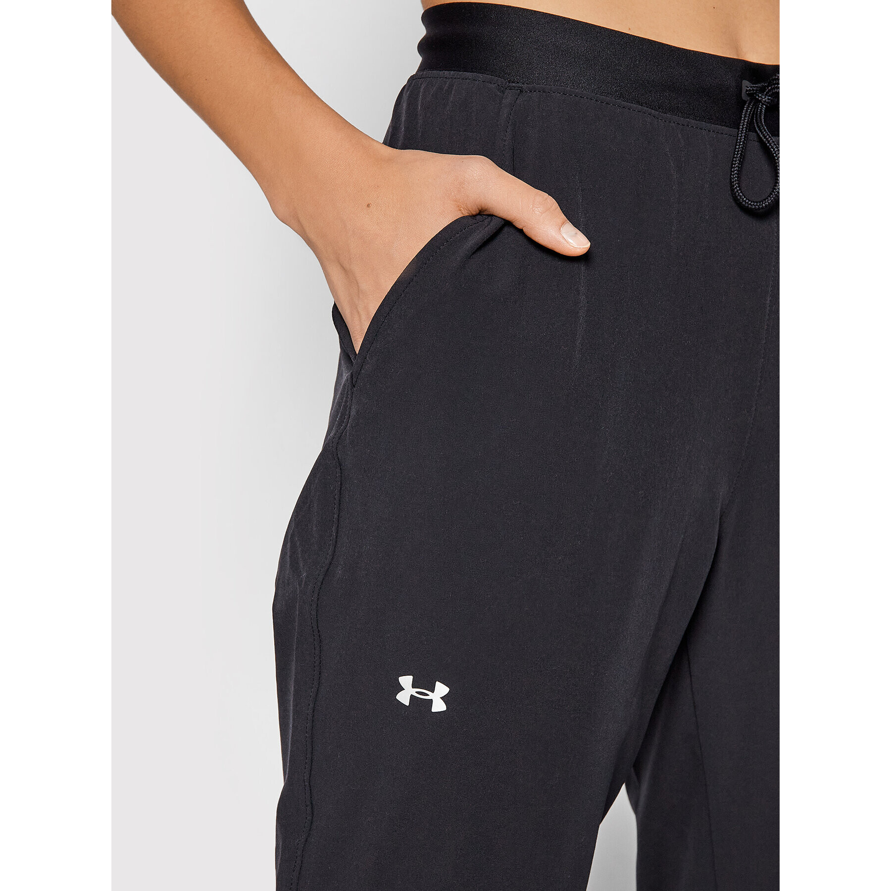 Under Armour Teplákové kalhoty Ua Woven 1348447 Černá Loose Fit - Pepit.cz