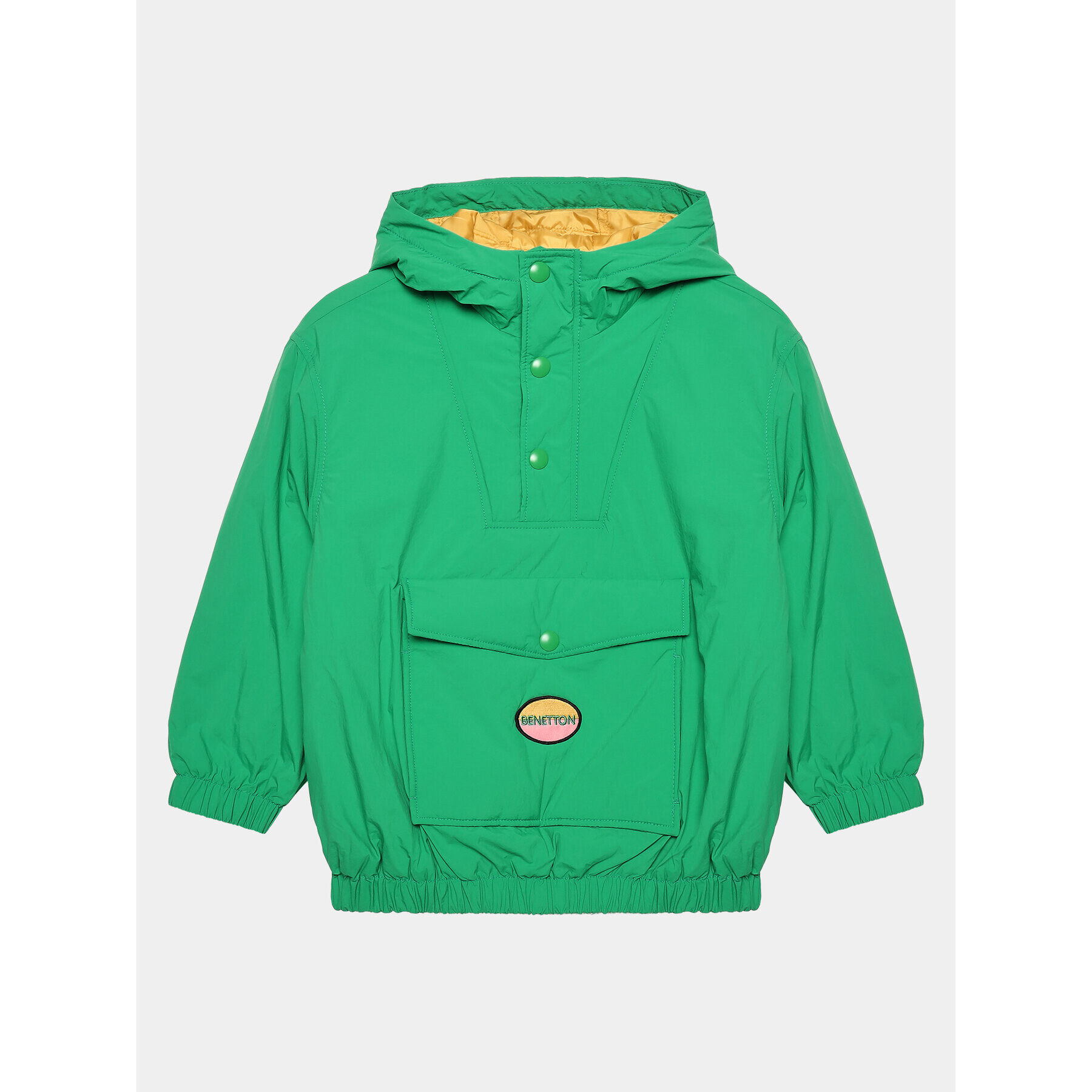 United Colors Of Benetton Bunda anorak 24OXCN02T Zelená Regular Fit - Pepit.cz