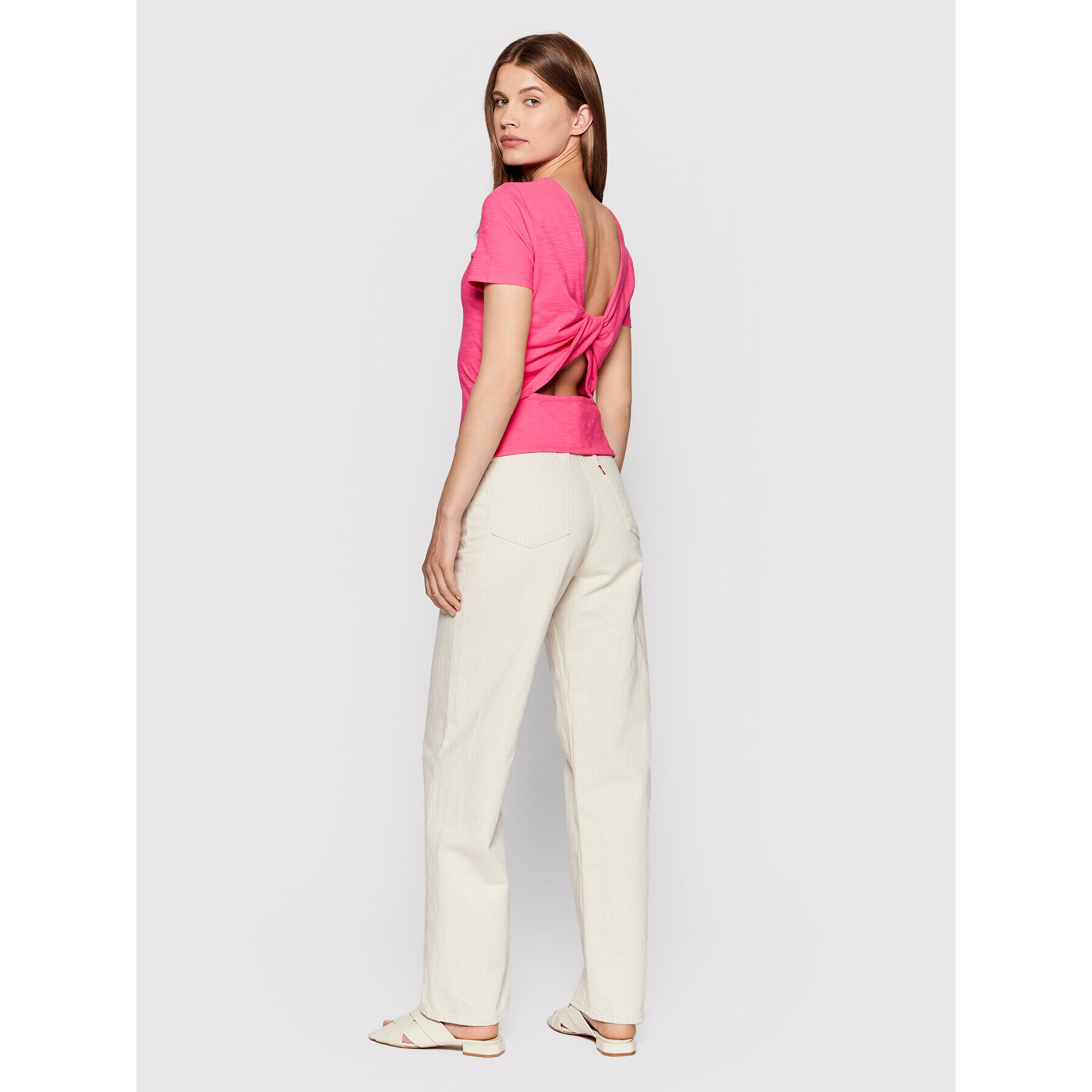 United Colors Of Benetton Halenka 3BVXD4008 Růžová Regular Fit - Pepit.cz