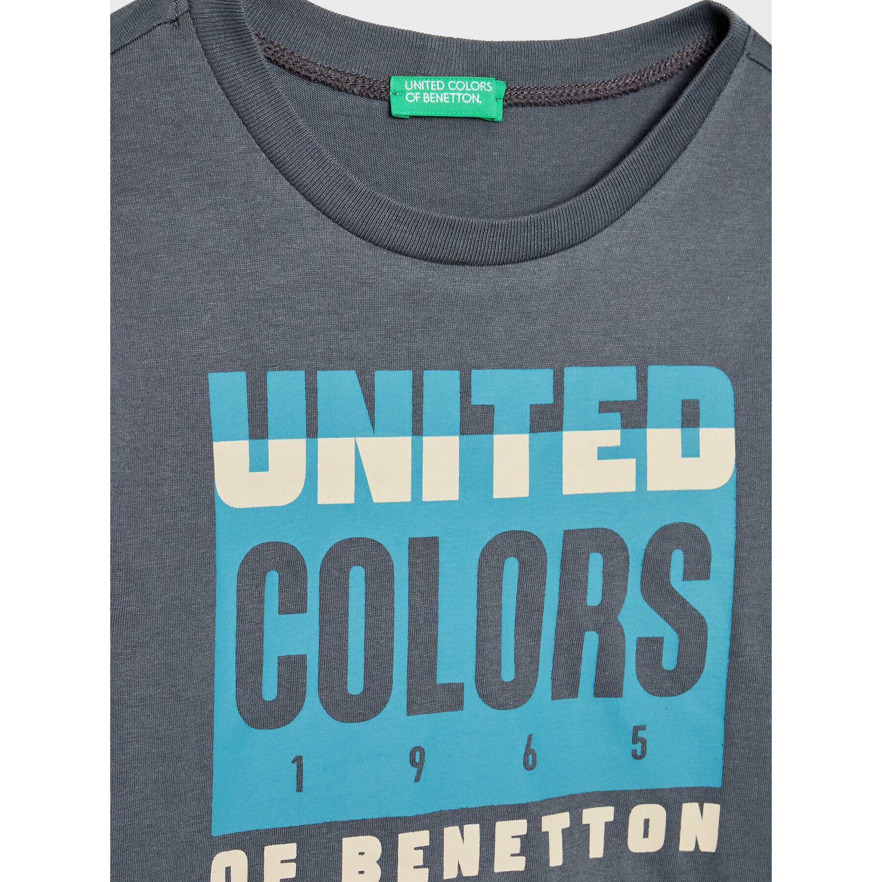 United Colors Of Benetton Halenka 3I1XC105U Šedá Regular Fit - Pepit.cz