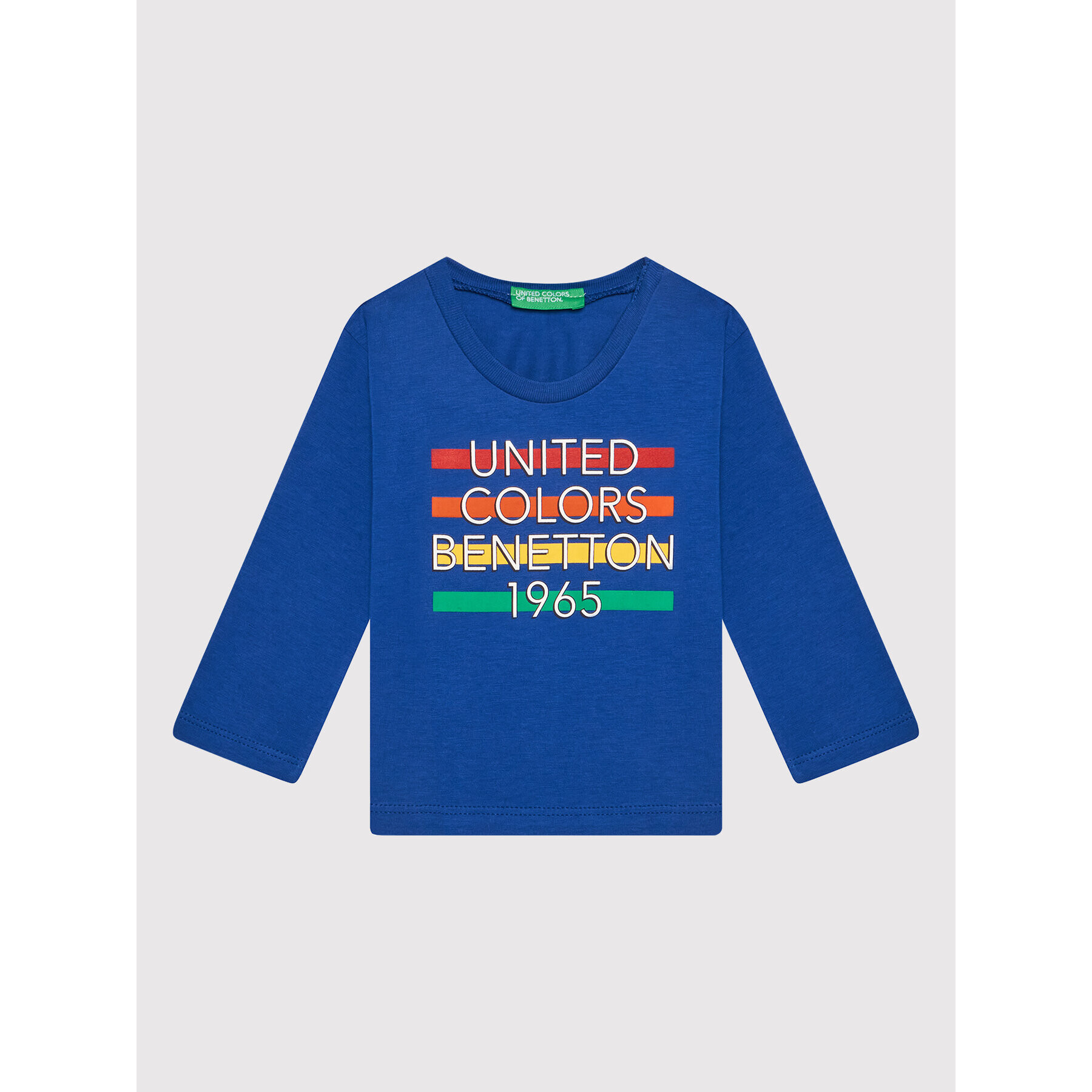 United Colors Of Benetton Halenka 3I1XC155S Modrá Regular Fit - Pepit.cz