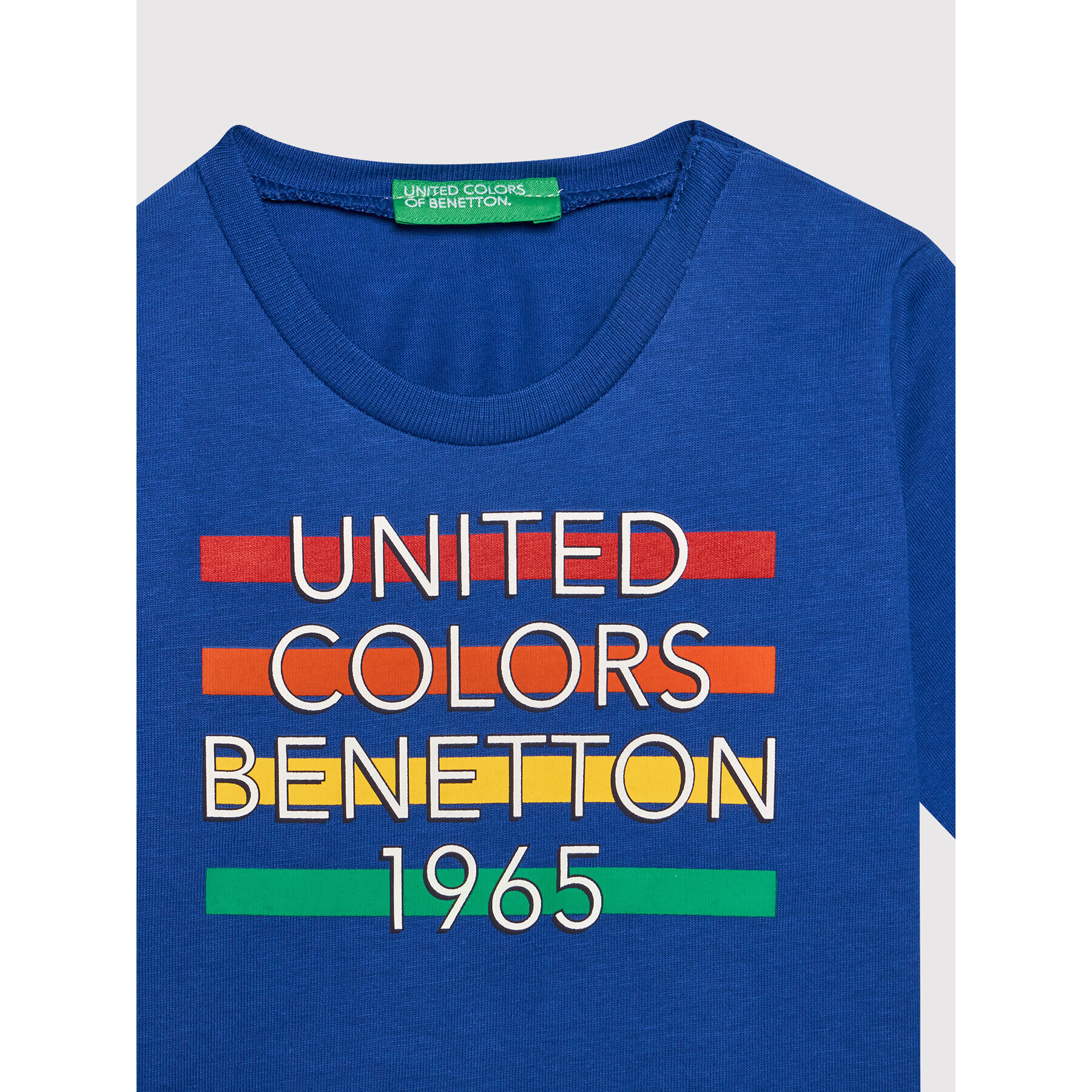 United Colors Of Benetton Halenka 3I1XC155S Modrá Regular Fit - Pepit.cz