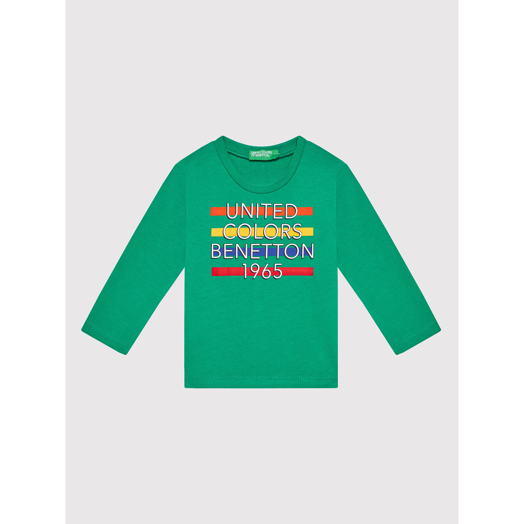 United Colors Of Benetton Halenka 3I1XC155S Zelená Regular Fit - Pepit.cz