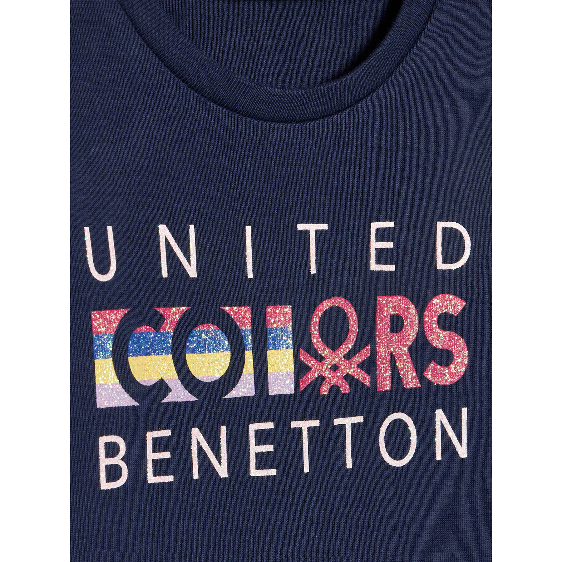 United Colors Of Benetton Halenka 3I9WC151Q Tmavomodrá Regular Fit - Pepit.cz