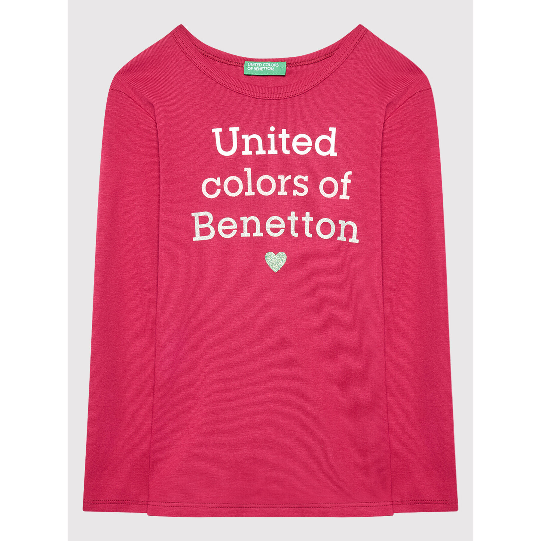 United Colors Of Benetton Halenka 3I9WC15BM Růžová Regular Fit - Pepit.cz