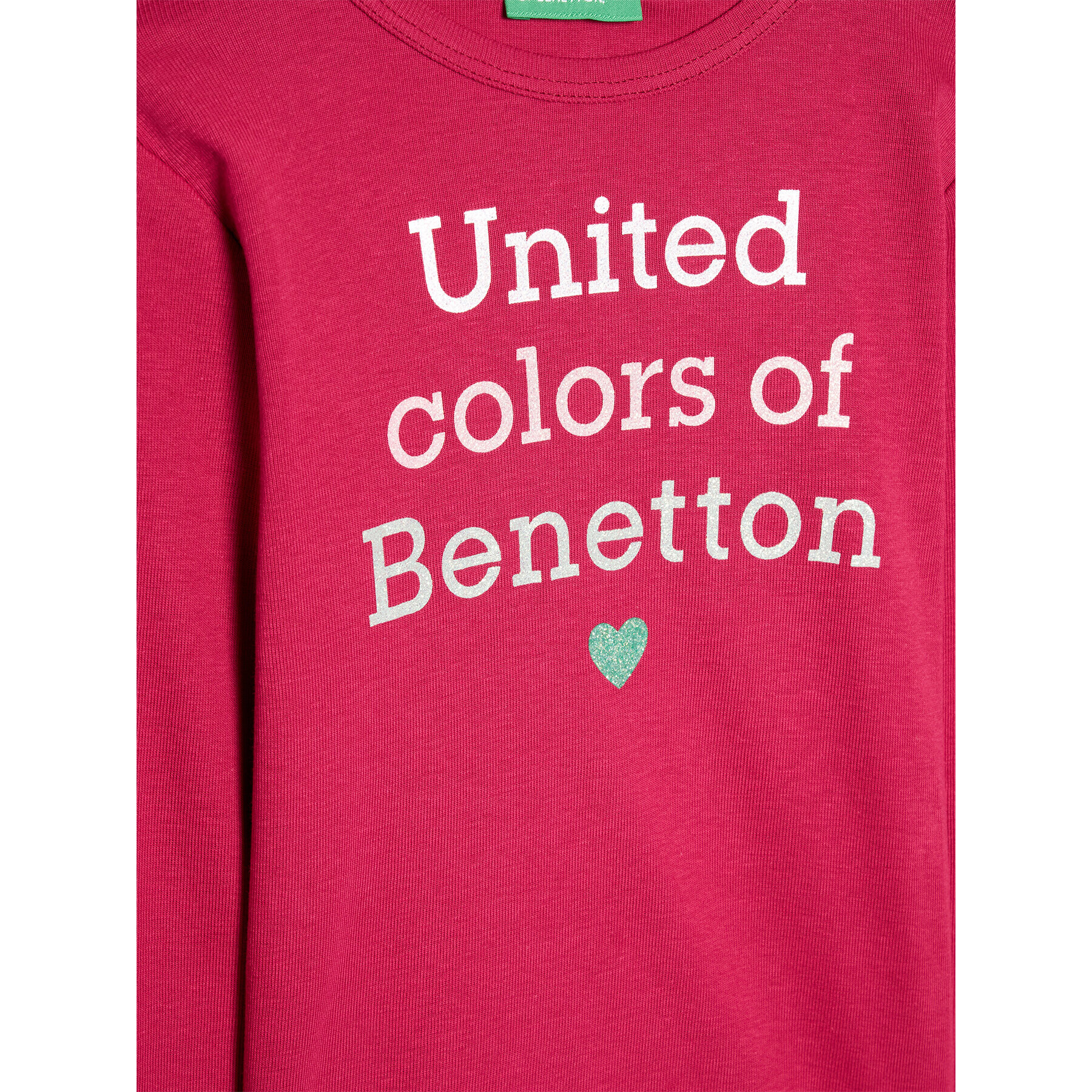 United Colors Of Benetton Halenka 3I9WC15BM Růžová Regular Fit - Pepit.cz