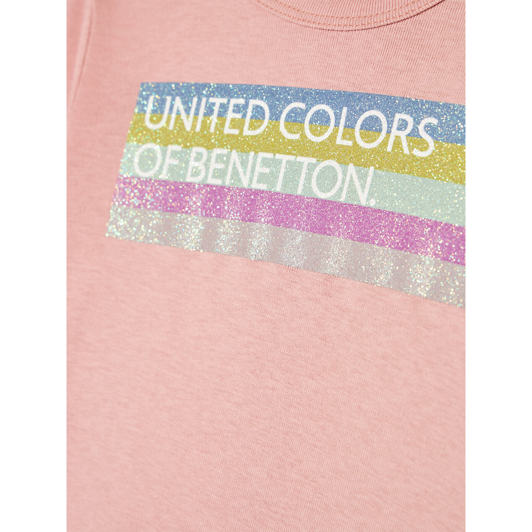 United Colors Of Benetton Halenka 3I9WC15BM Růžová Regular Fit - Pepit.cz