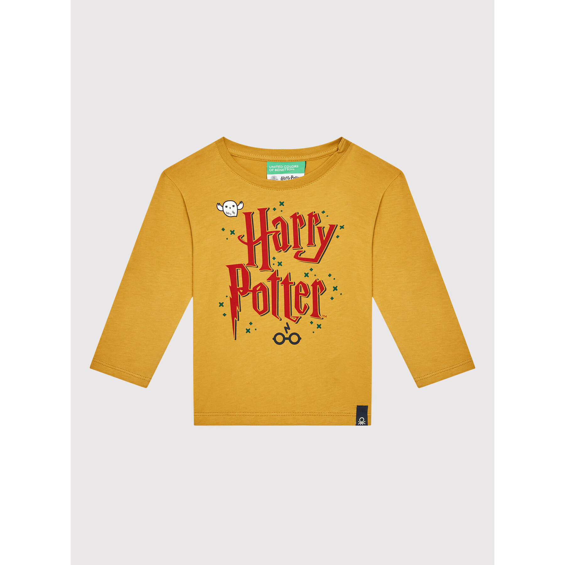 United Colors Of Benetton Halenka HARRY POTTER 3VR5G100A Žlutá Regular Fit - Pepit.cz