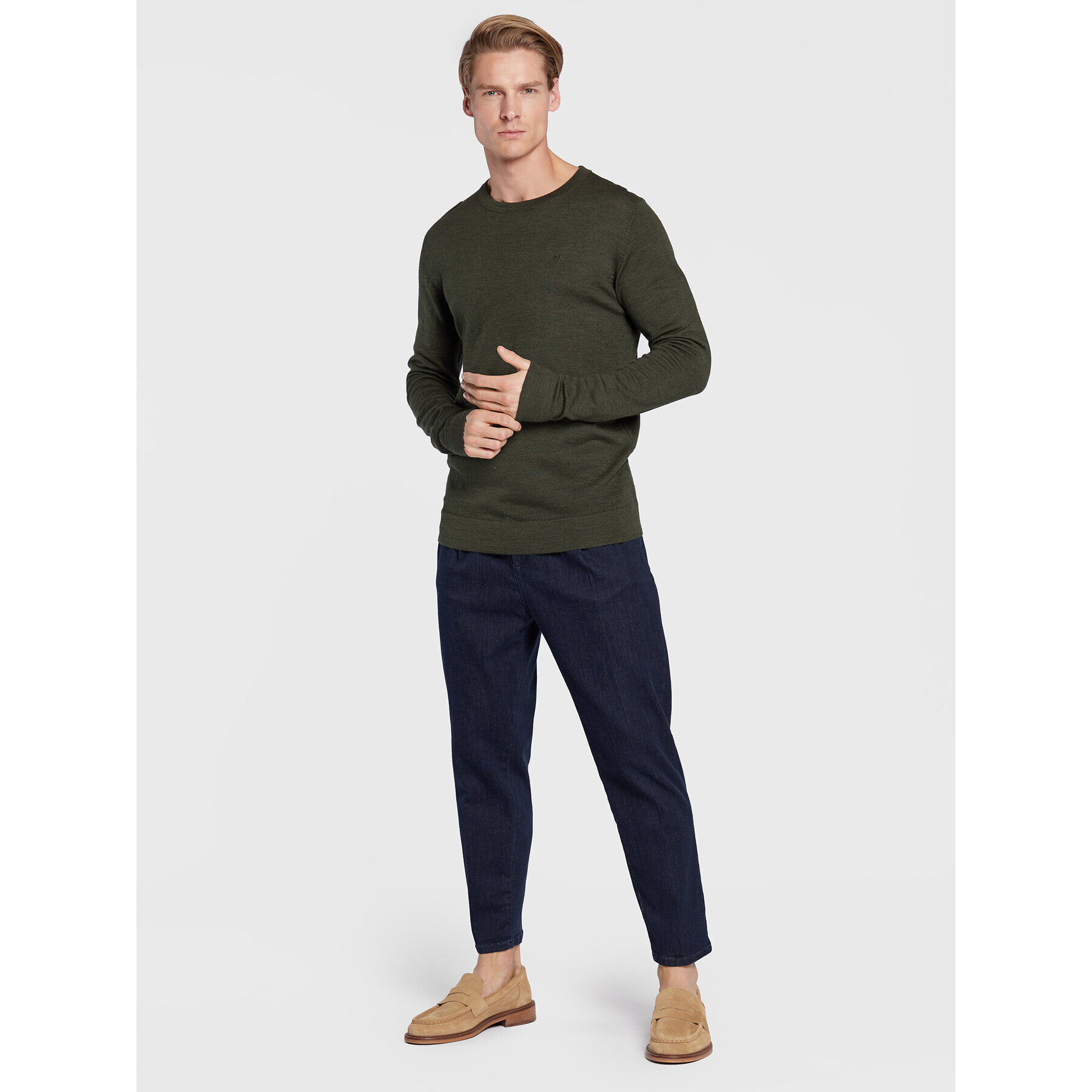 United Colors Of Benetton Jeansy 47N4UF004 Tmavomodrá Relaxed Fit - Pepit.cz