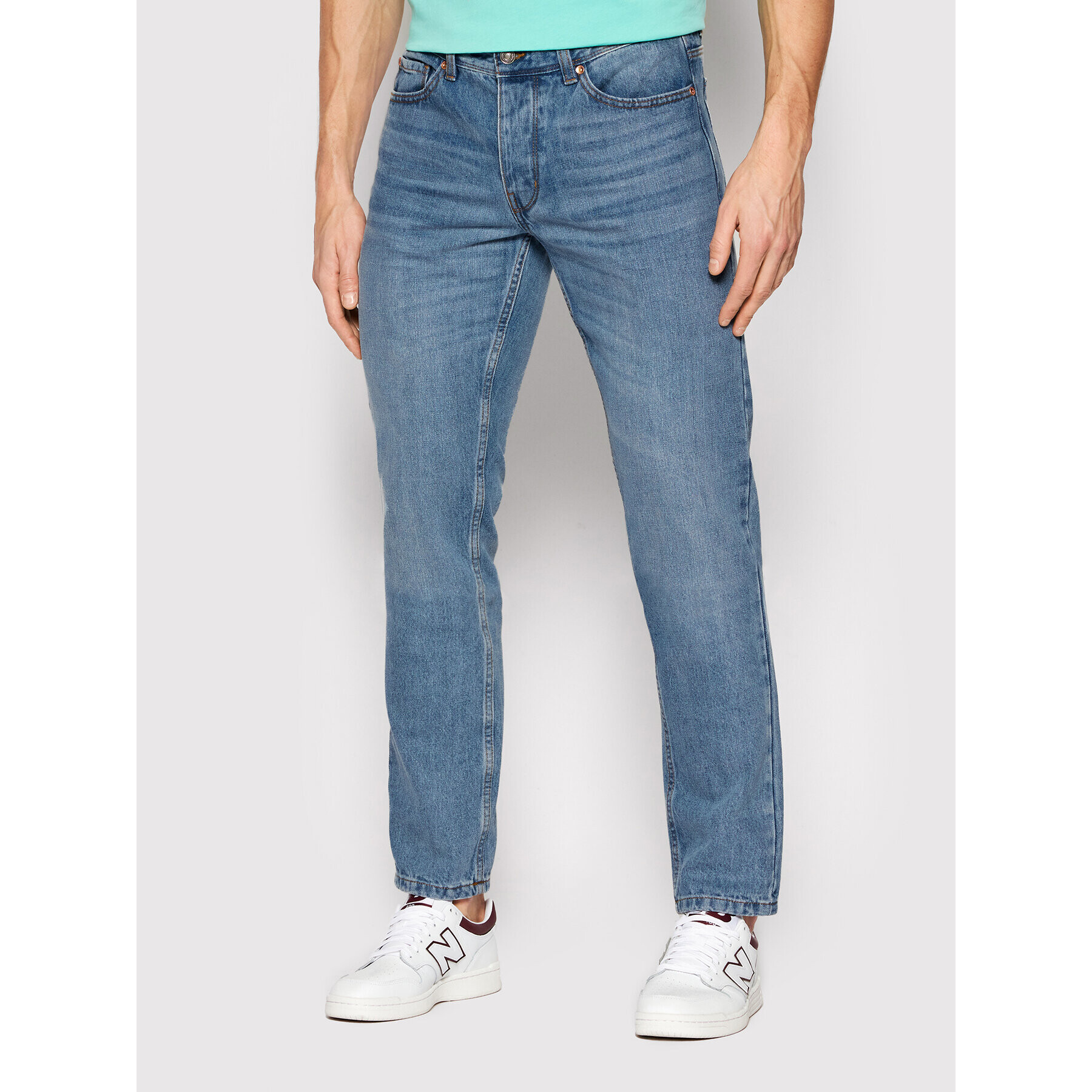 United Colors Of Benetton Jeansy 4AW757B88 Modrá Regular Fit - Pepit.cz