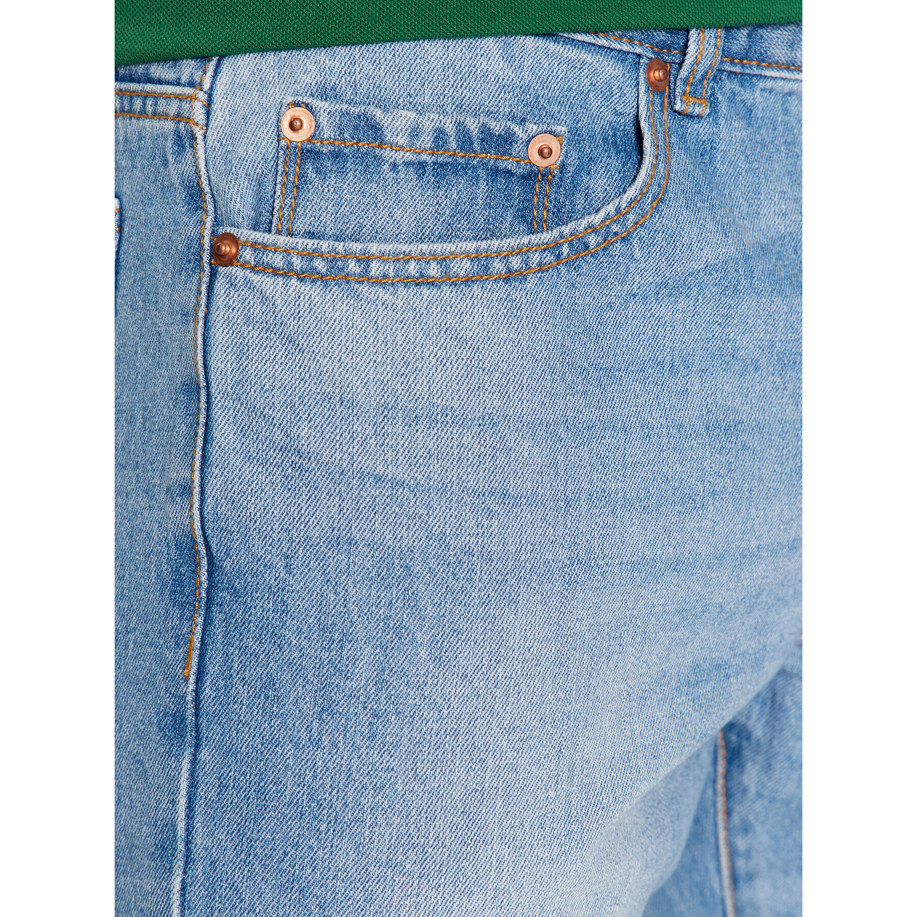 United Colors Of Benetton Jeansy 4AW757B88 Modrá Straight Fit - Pepit.cz