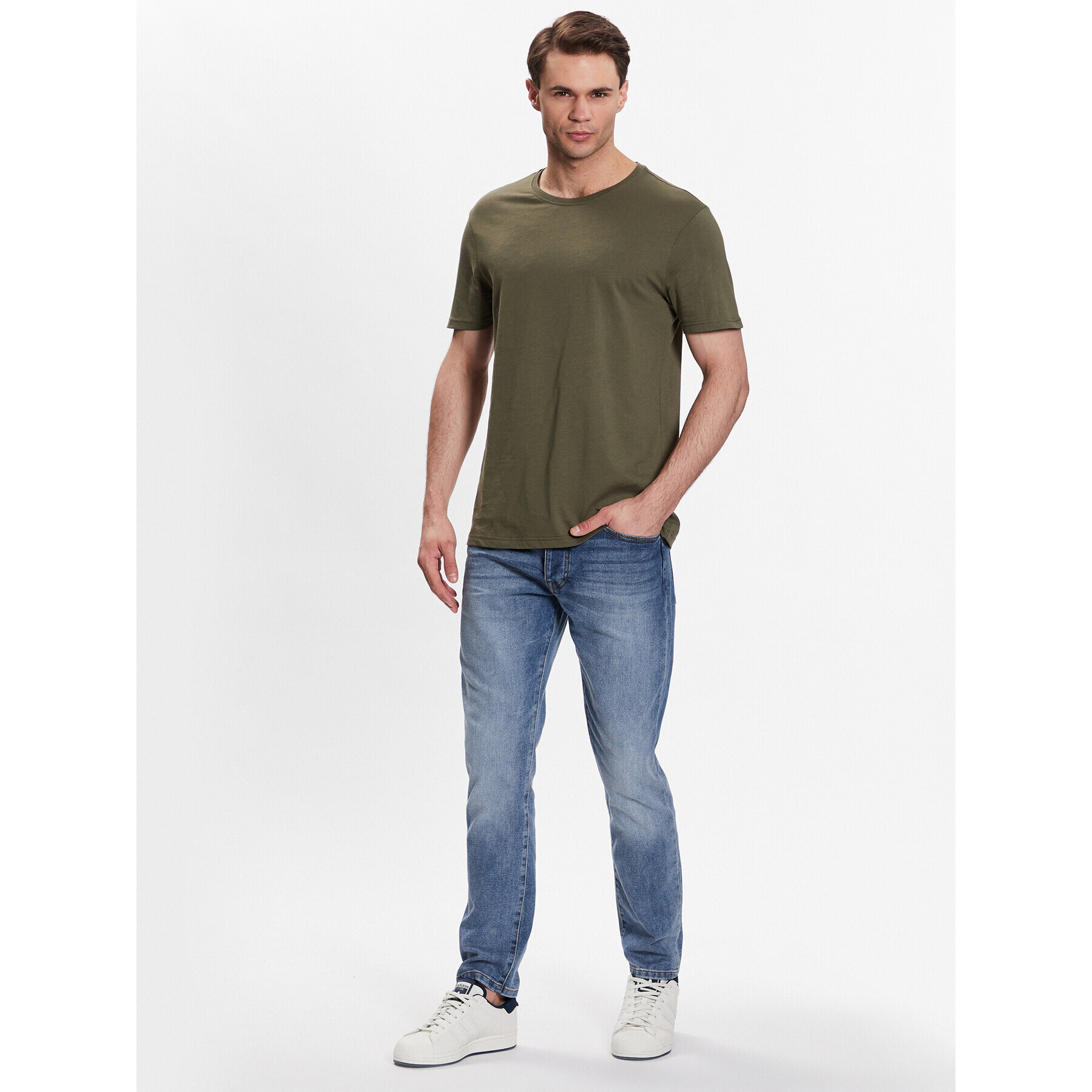 United Colors Of Benetton Jeansy 4DHH57BC8 Modrá Slim Fit - Pepit.cz