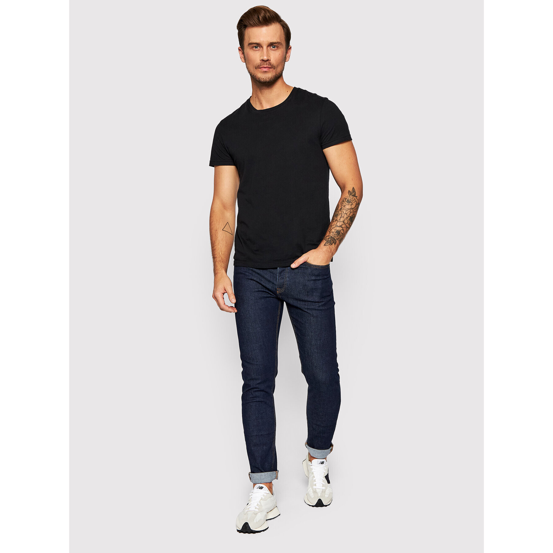 United Colors Of Benetton Jeansy 4DHH57BC8 Tmavomodrá Slim Fit - Pepit.cz