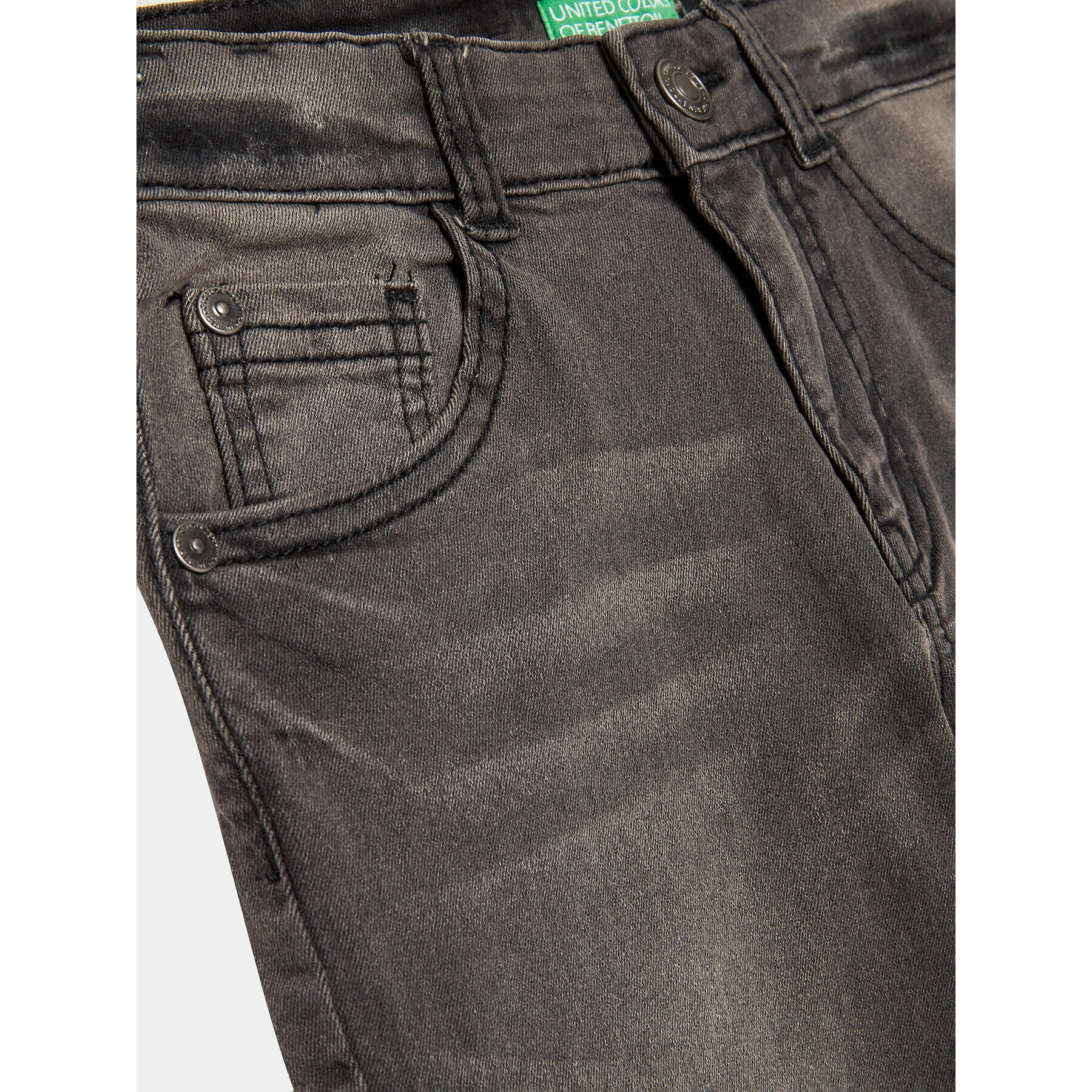 United Colors Of Benetton Jeansy 4DURCE00K Šedá Skinny Fit - Pepit.cz