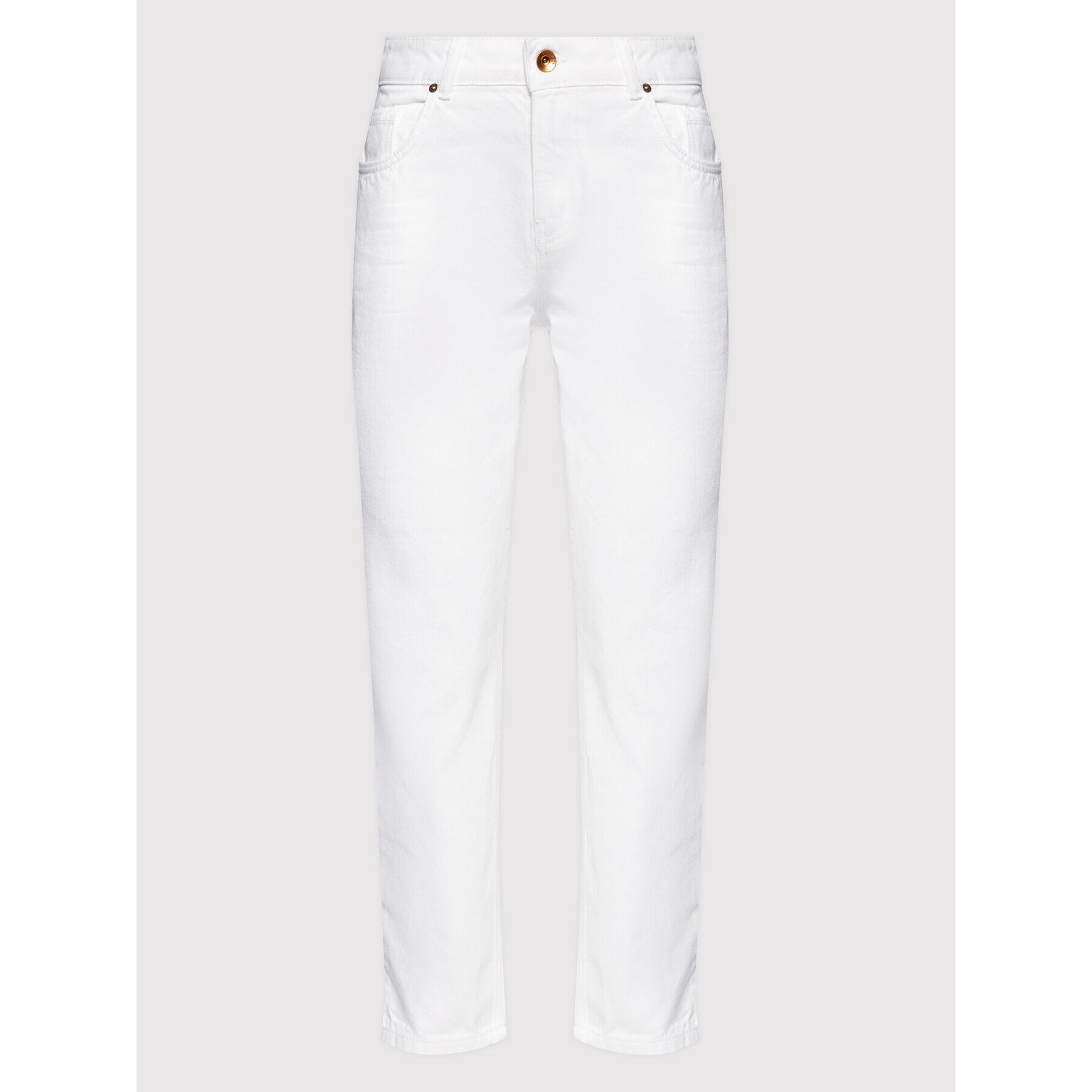 United Colors Of Benetton Jeansy 4K3D575C3 Bílá Regular Fit - Pepit.cz