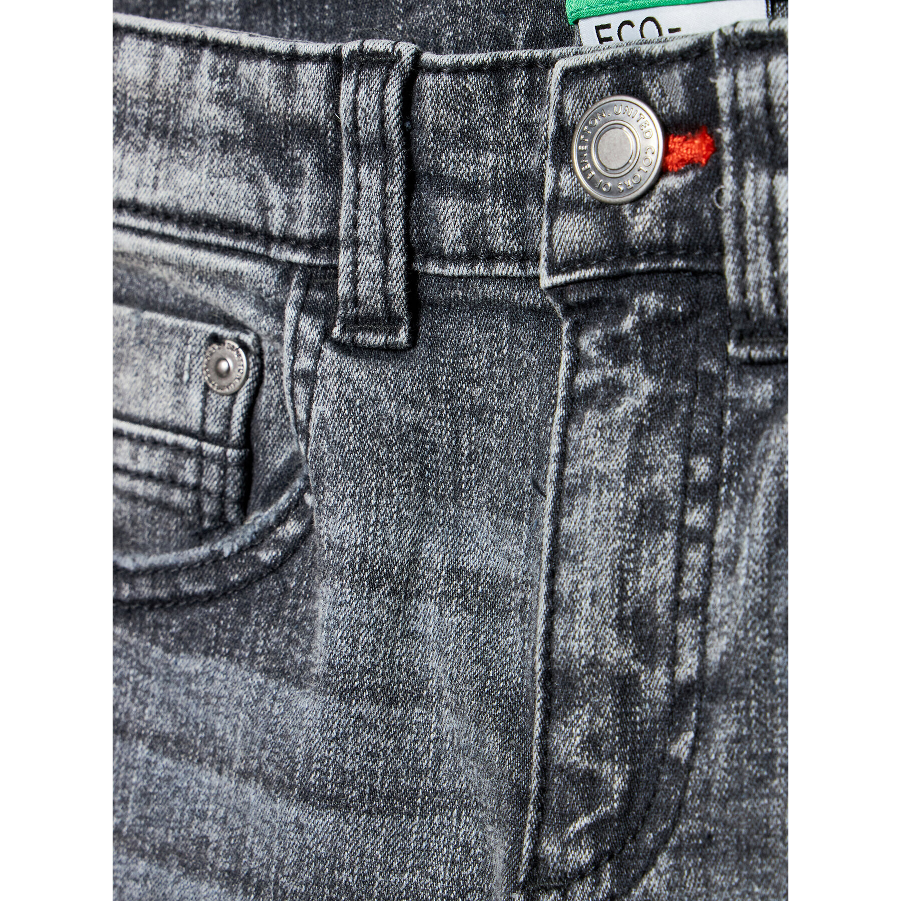 United Colors Of Benetton Jeansy 4XA2CE00W Šedá Skinny Fit - Pepit.cz