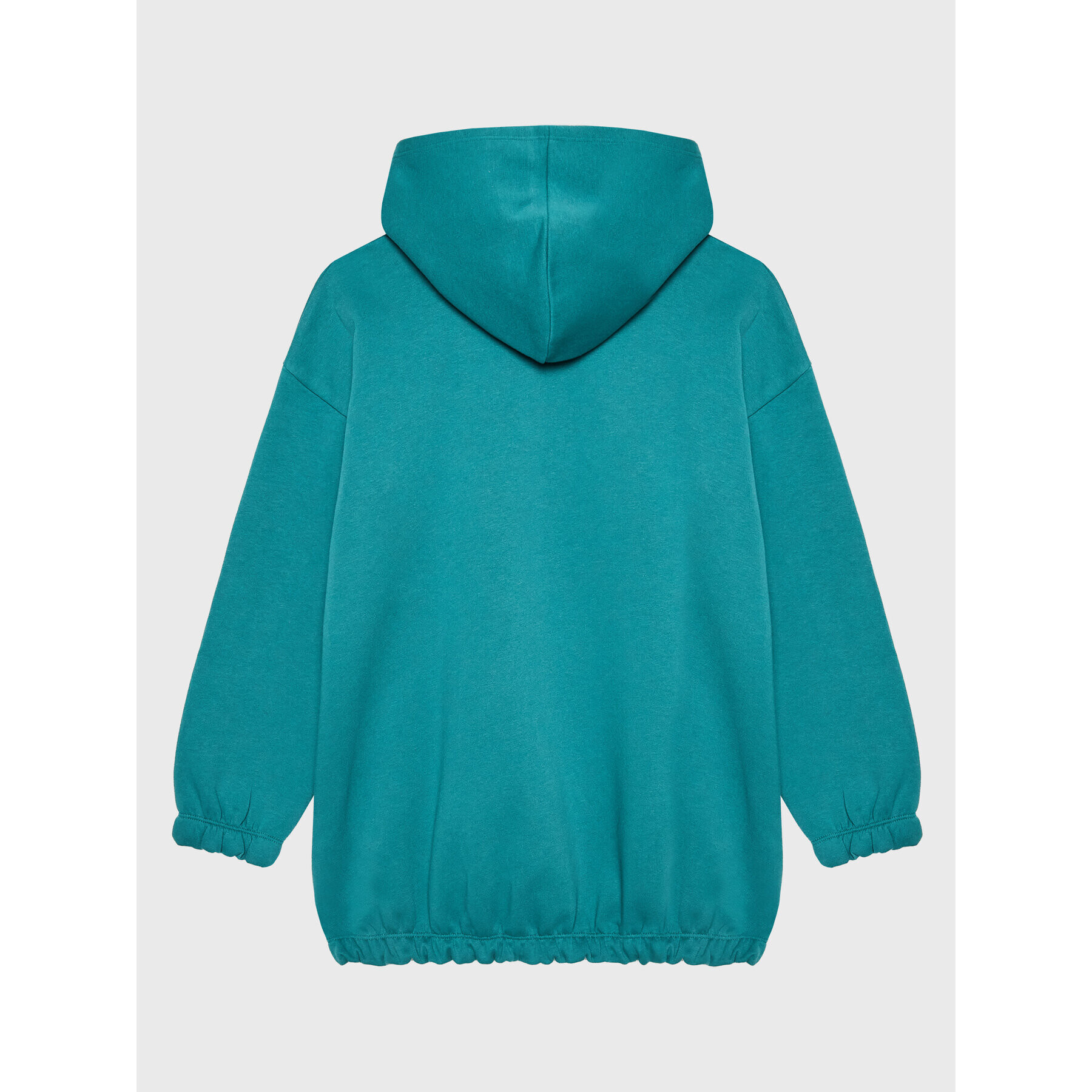 United Colors Of Benetton Mikina 30UNC201X Zelená Oversize - Pepit.cz