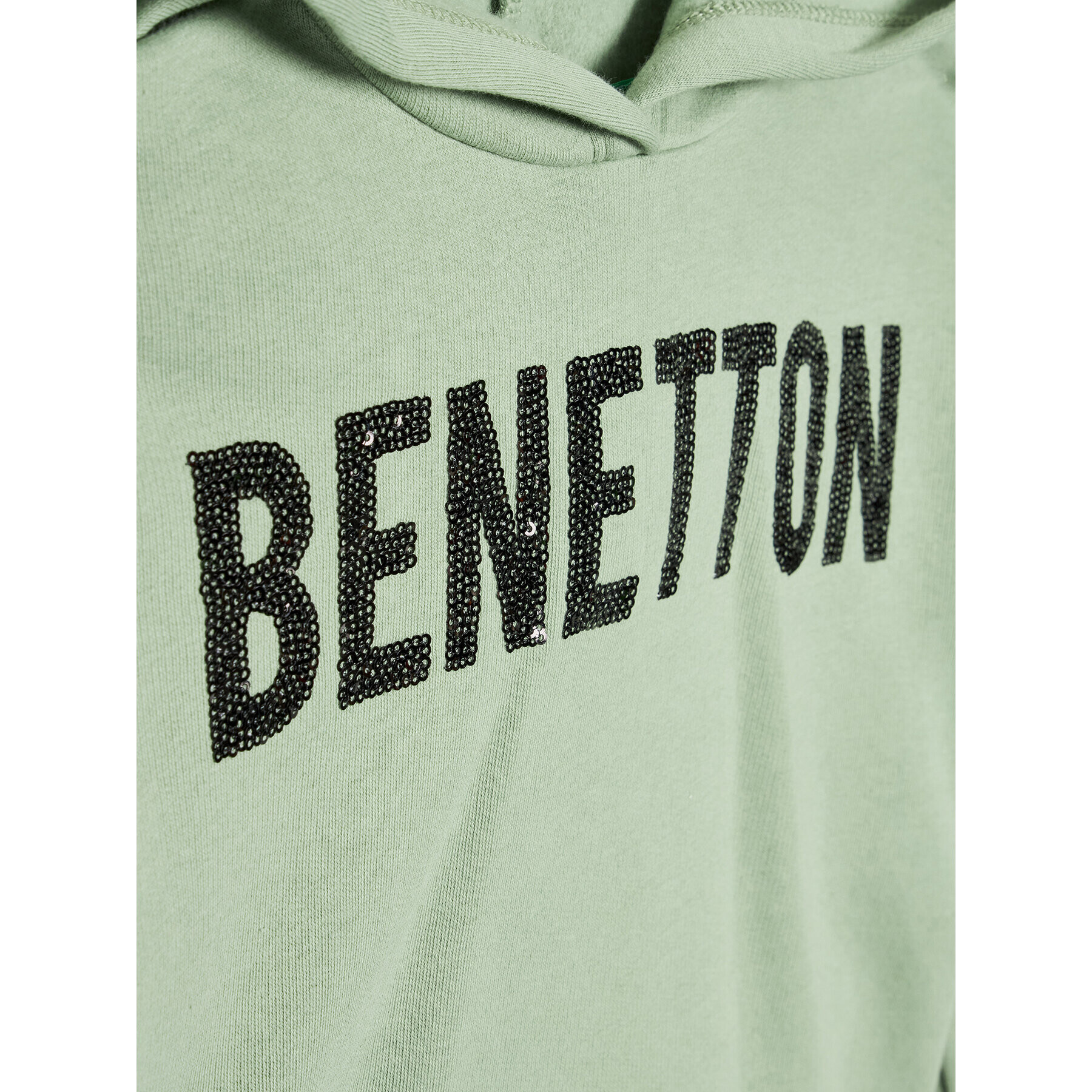 United Colors Of Benetton Mikina 39M2C200F Zelená Regular Fit - Pepit.cz