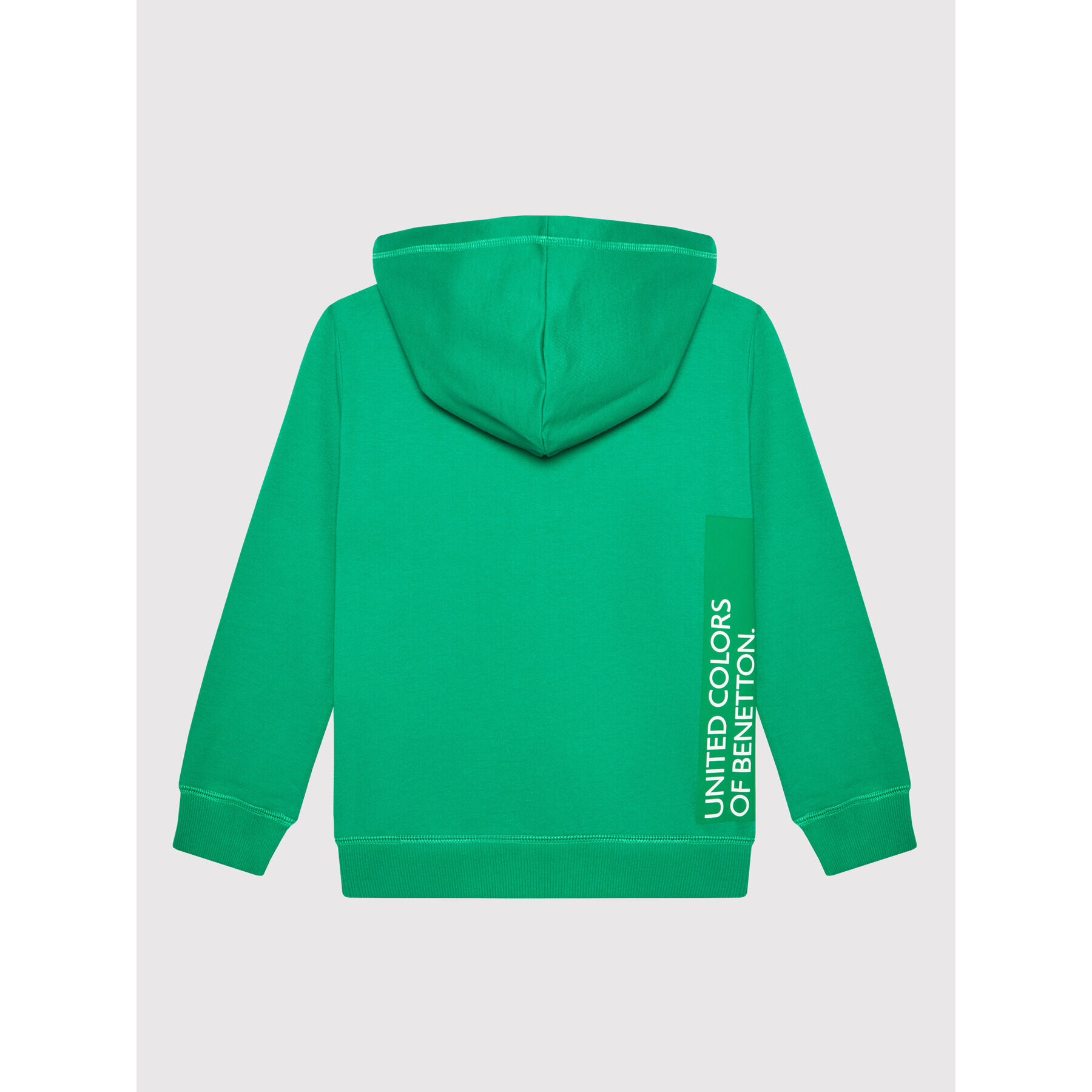 United Colors Of Benetton Mikina 3BC1C5937 Zelená Regular Fit - Pepit.cz