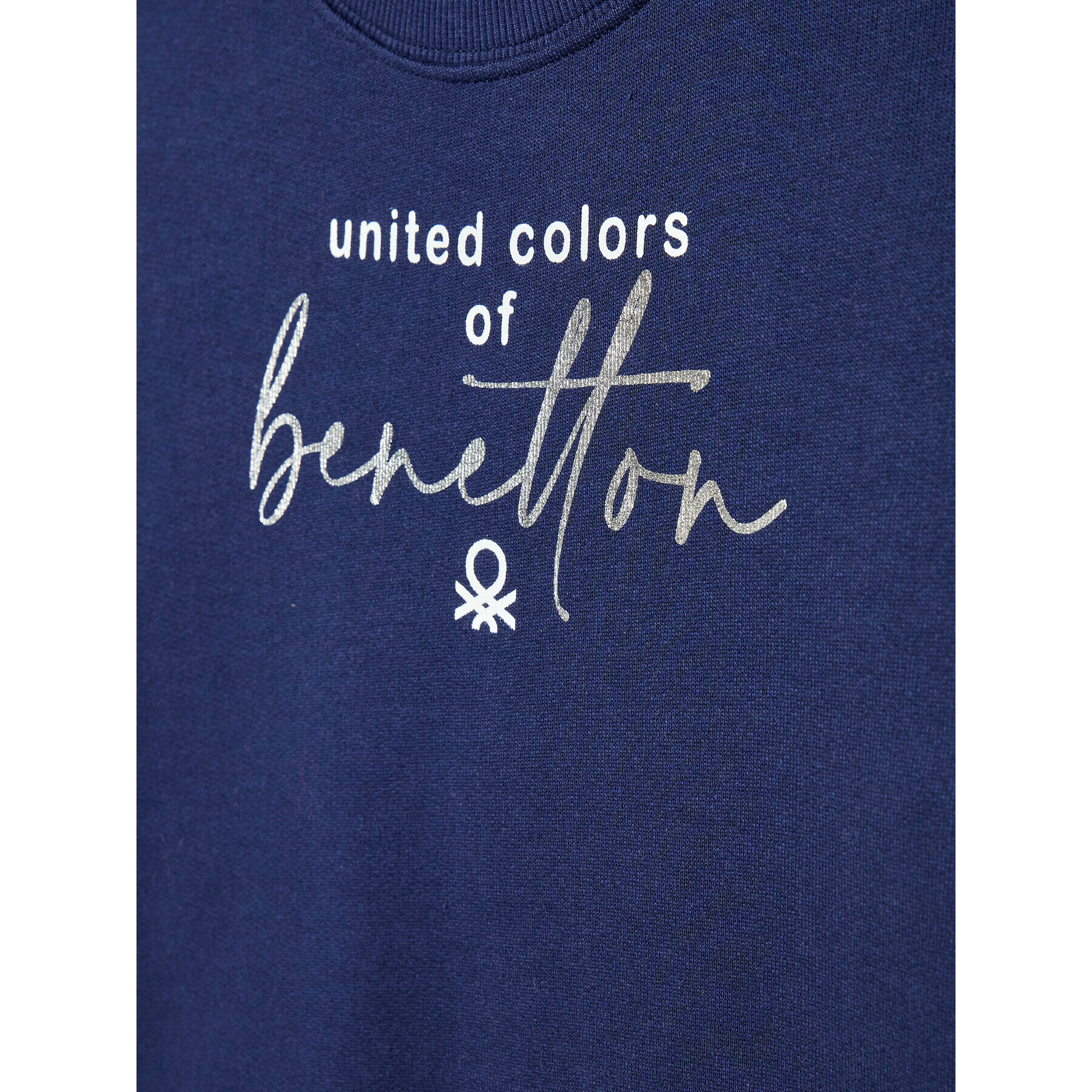 United Colors Of Benetton Mikina 3J68C105N Tmavomodrá Modern Fit - Pepit.cz