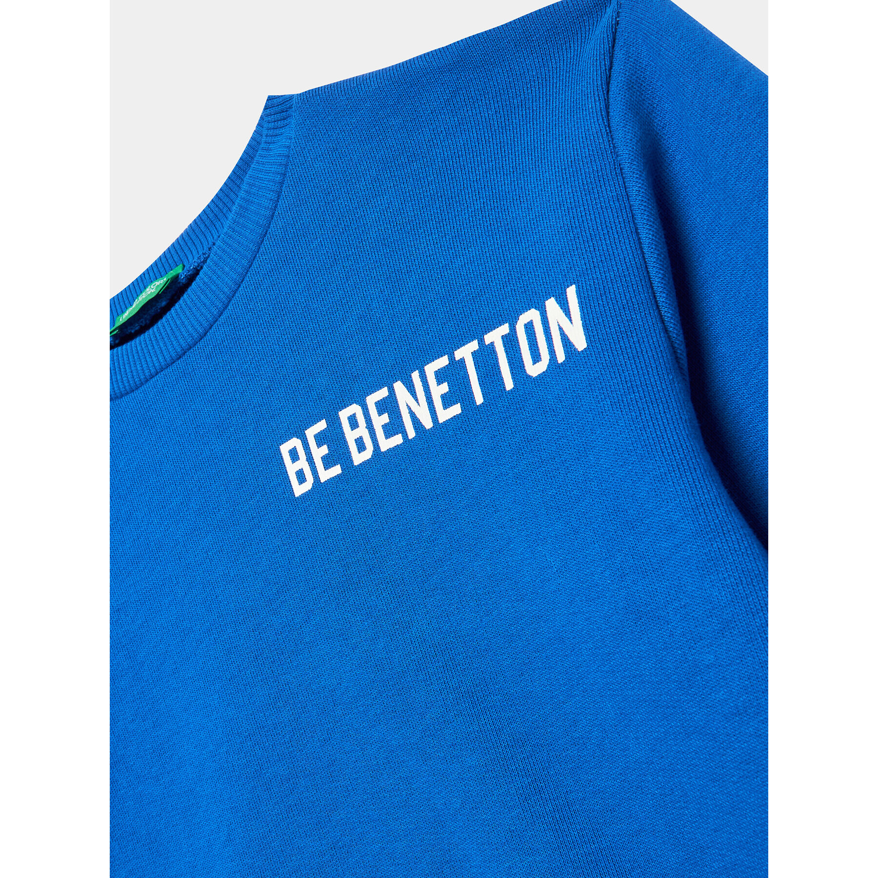 United Colors Of Benetton Mikina 3J68C10D4 Modrá Regular Fit - Pepit.cz