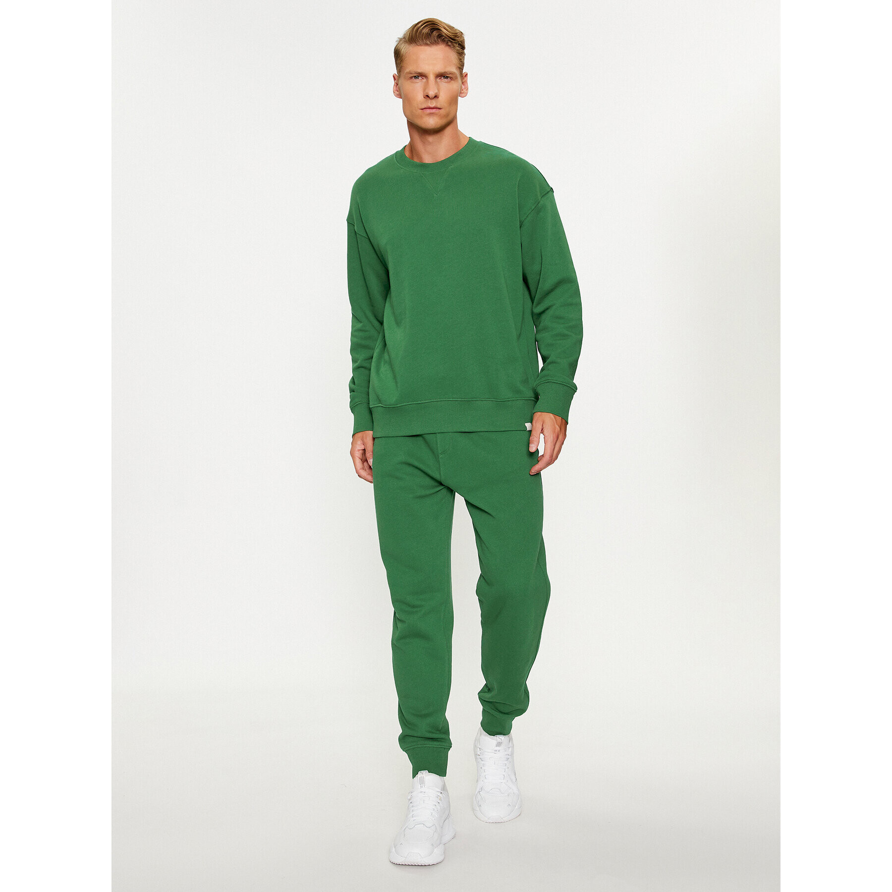 United Colors Of Benetton Mikina 3J68U1009 Zelená Regular Fit - Pepit.cz