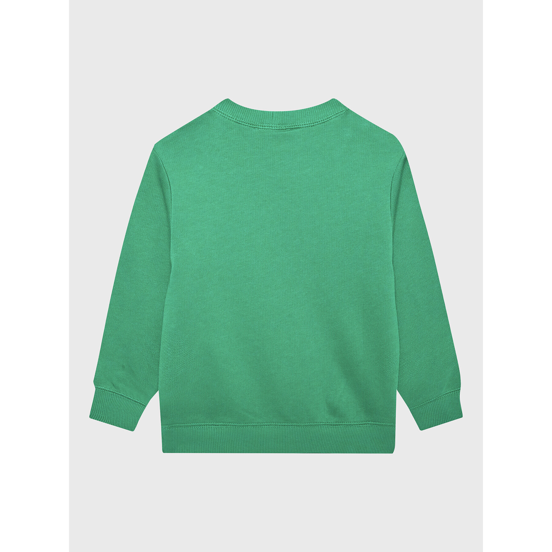 United Colors Of Benetton Mikina 3J70G107H Zelená Regular Fit - Pepit.cz