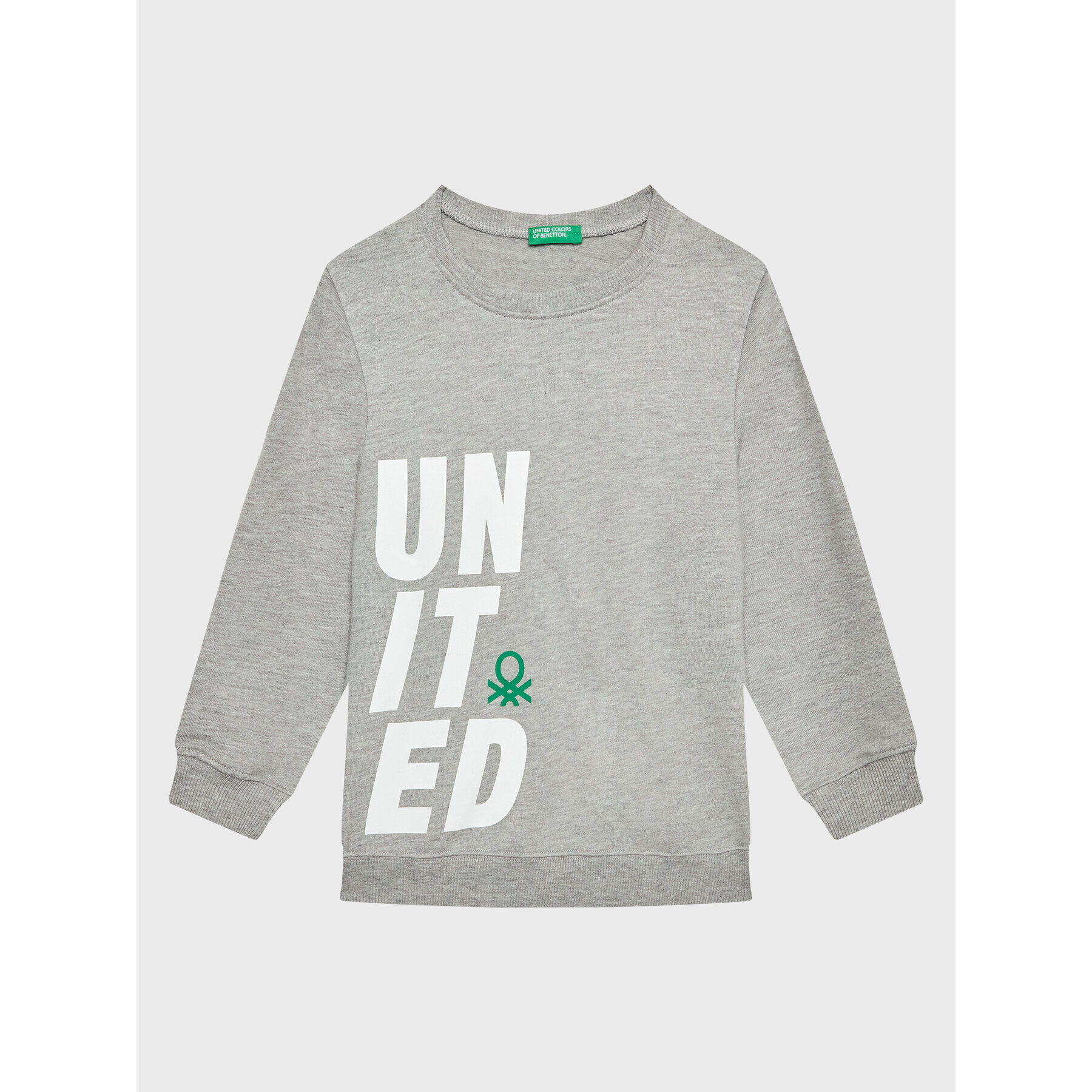 United Colors Of Benetton Mikina 3JLXC107Q Šedá Regular Fit - Pepit.cz